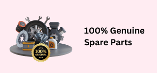 100% genuine spare parts