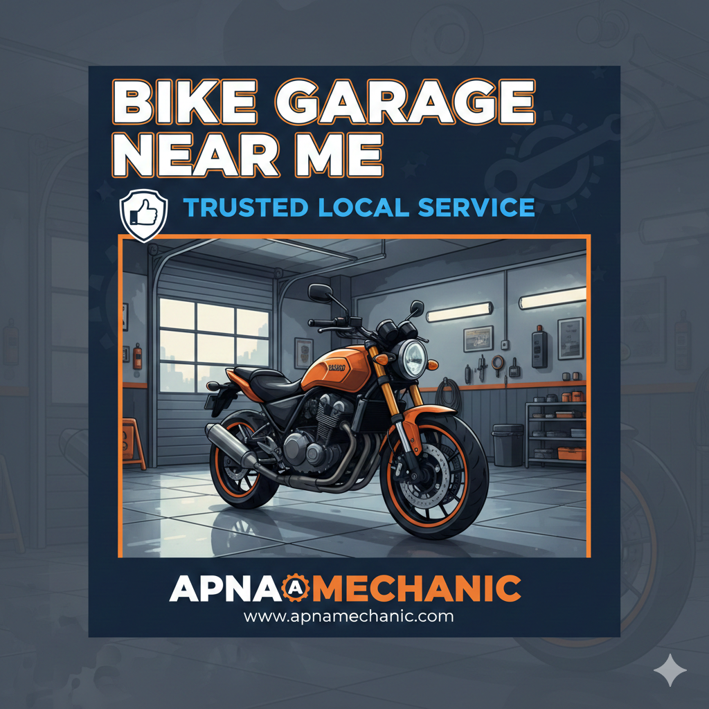 Bike Garage Near Me – Trusted Local Service by Apna Mechanic