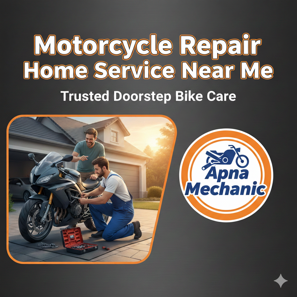 Motorcycle Repair Home Service Near Me – Trusted Doorstep Bike Care by Apna Mechanic