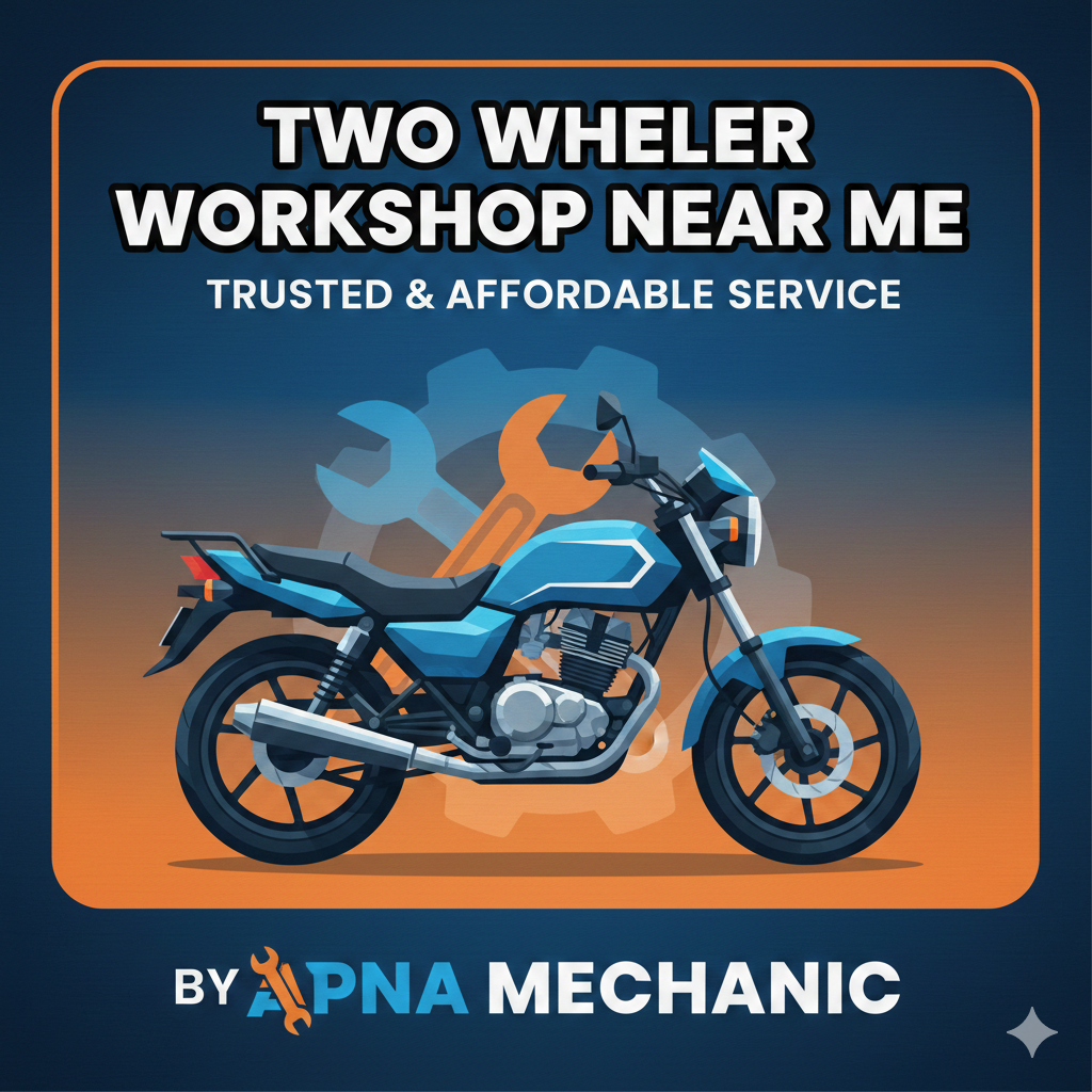 Two Wheeler Workshop Near Me – Trusted & Affordable Service by Apna Mechanic