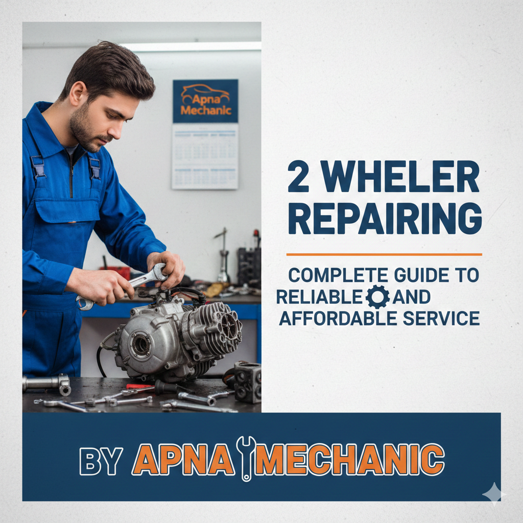 2 Wheeler Repairing – Complete Guide to Reliable and Affordable Service by Apna Mechanic