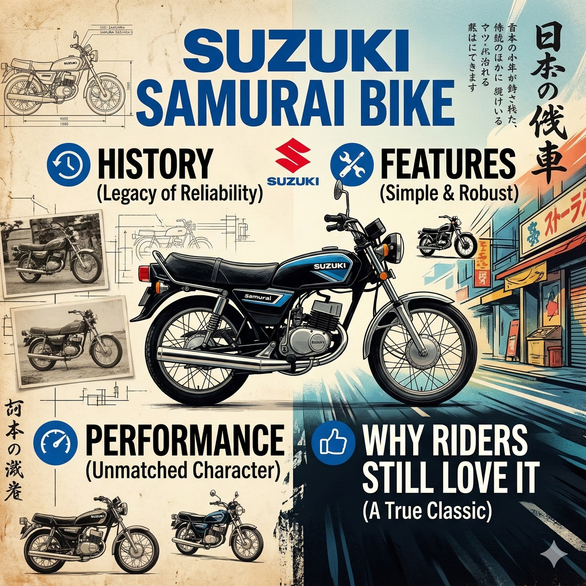Suzuki Samurai Bike – History, Features, Performance and Why Riders Still Love It