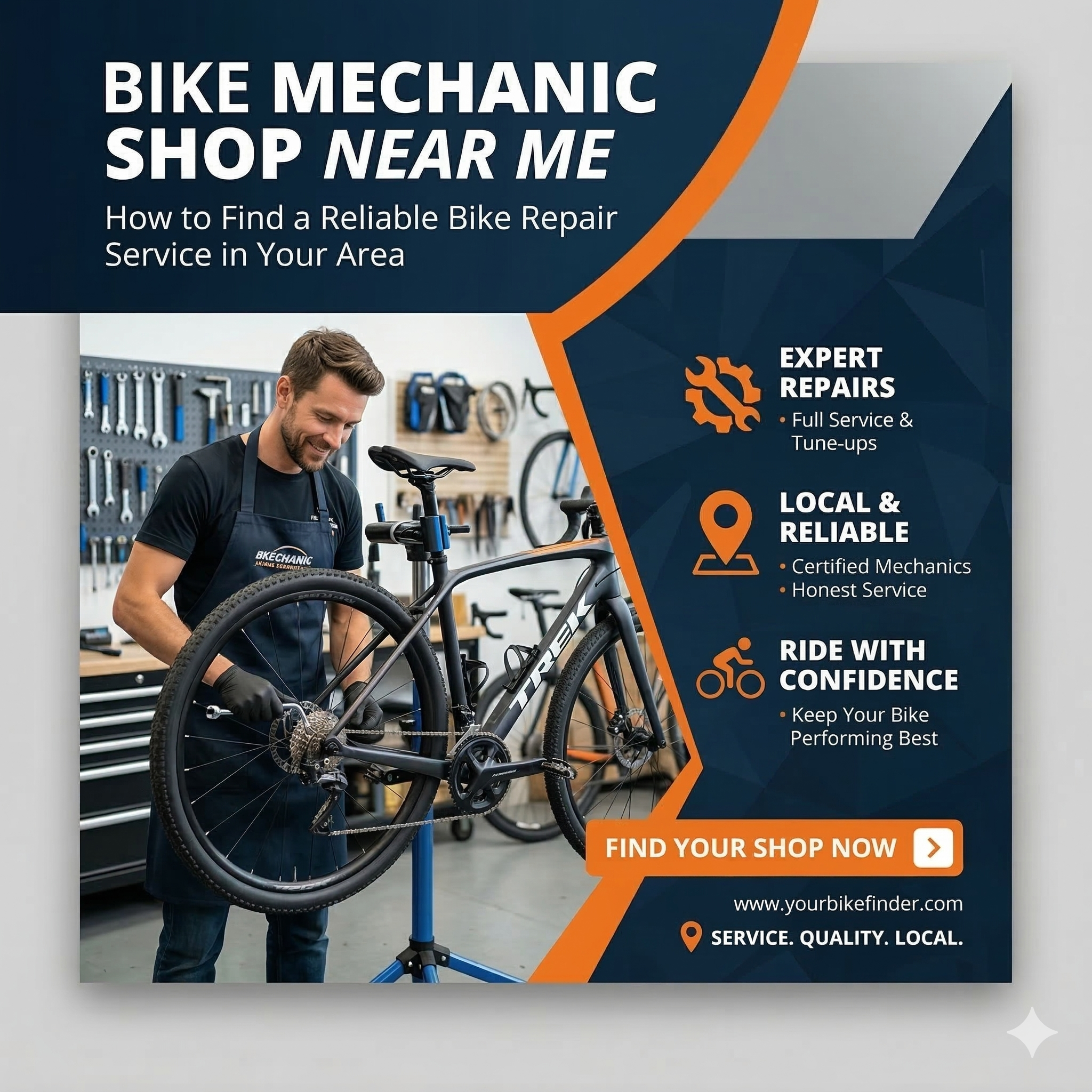 Bike Mechanic Shop Near Me: How to Find a Reliable Bike Repair Service in Your Area