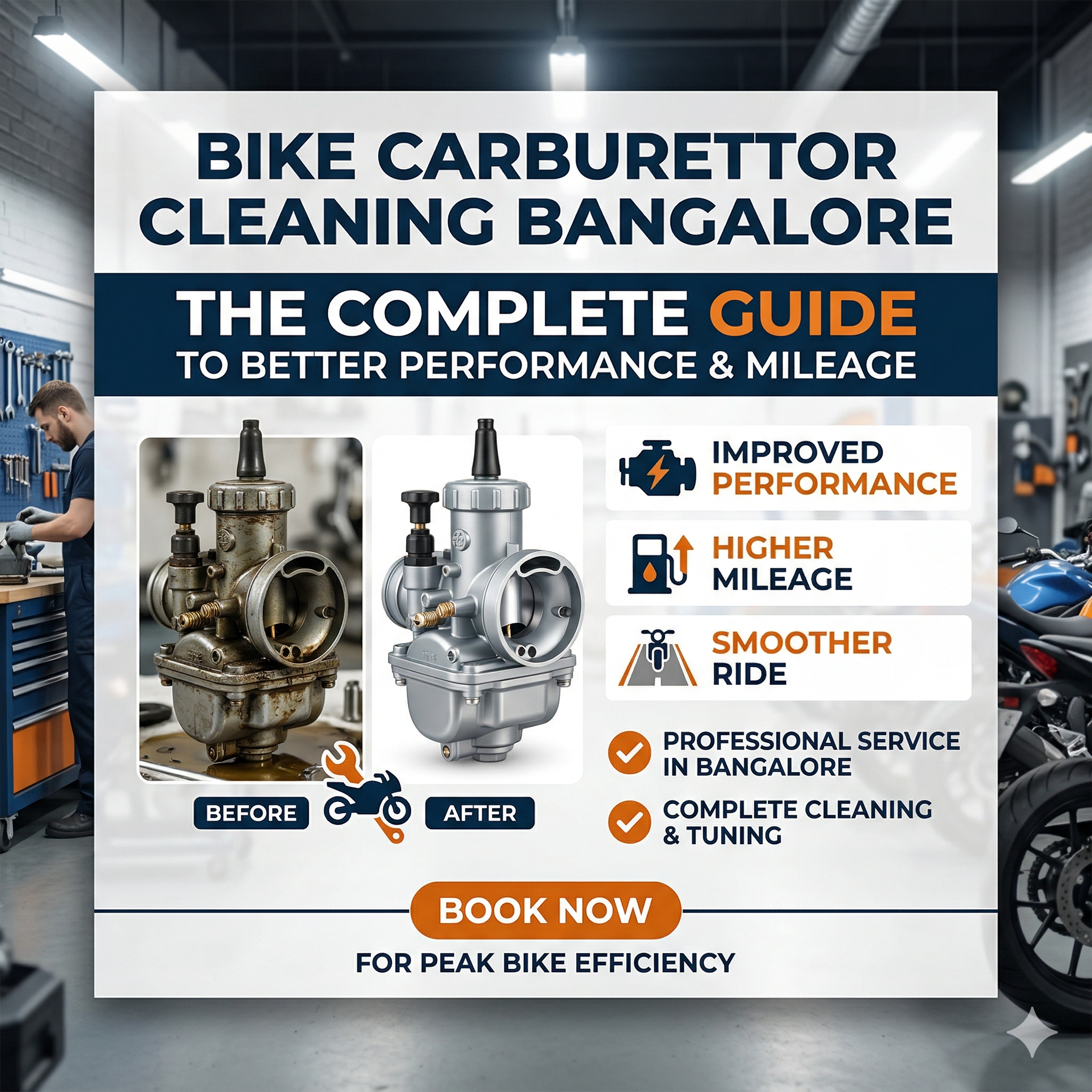 Bike Carburettor Cleaning Bangalore: The Complete Guide to Better Performance & Mileage