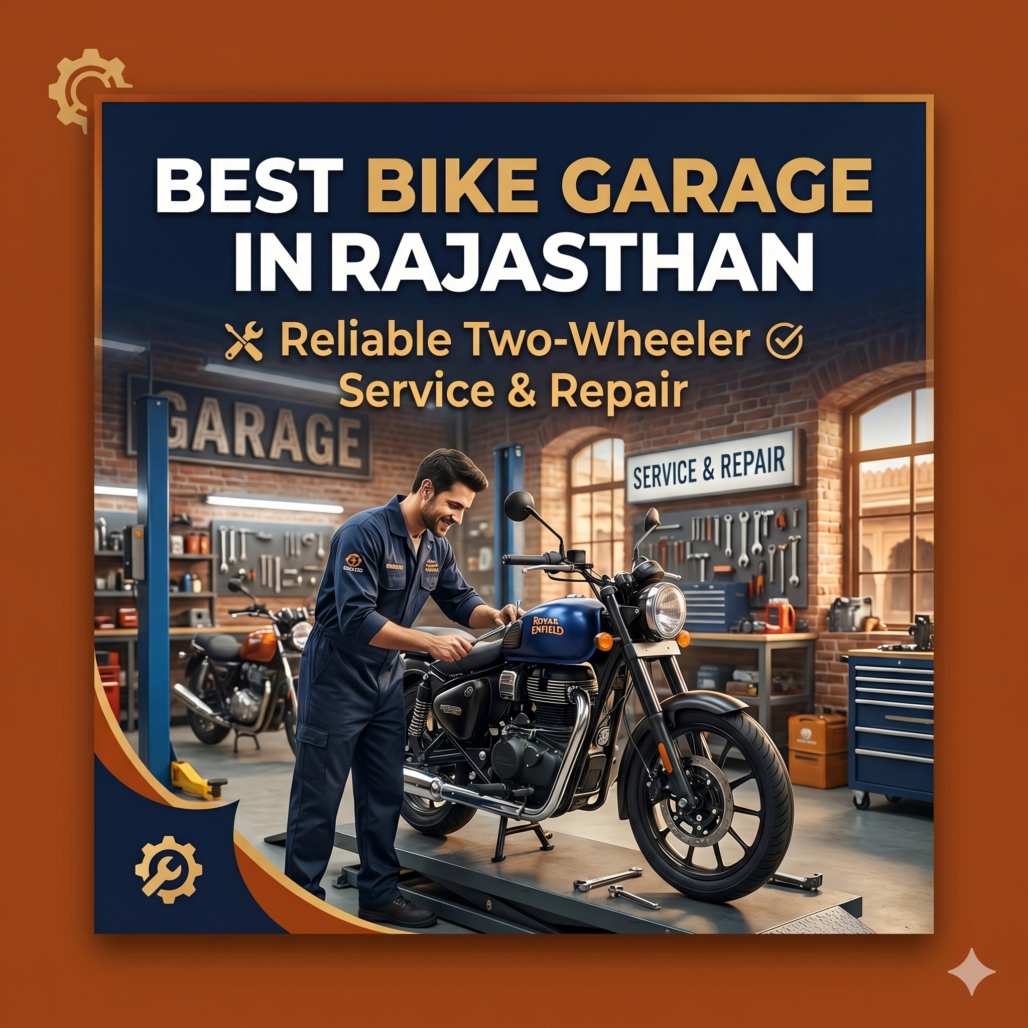 Best Bike Garage in Rajasthan for Reliable Two-Wheeler Service and Repair