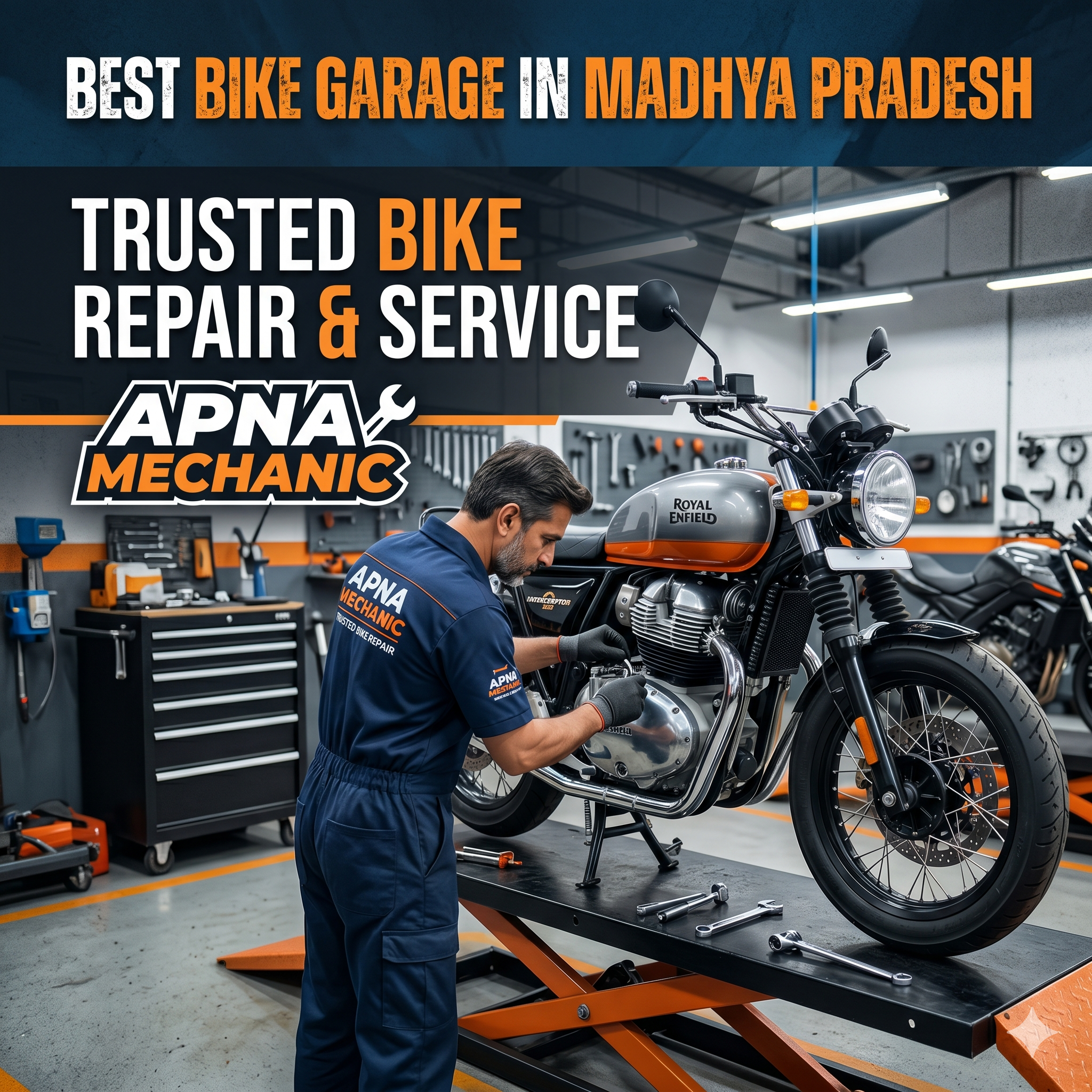 Best Bike Garage in Madhya Pradesh – Trusted Bike Repair & Service by Apna Mechanic