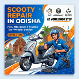 Scooty Repair in Odisha – Fast, Affordable & Trusted Two-Wheeler Service at Your Doorstep