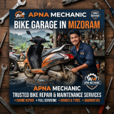 Bike Garage in Mizoram – Trusted Bike Repair & Maintenance Services by Apna Mechanic