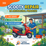 Scooty Repair in Arunachal Pradesh – Fast, Trusted & Affordable Two-Wheeler Service by Apna Mechanic