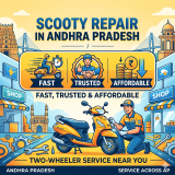 Scooty Repair in Andhra Pradesh – Fast, Trusted & Affordable Two-Wheeler Service Near You