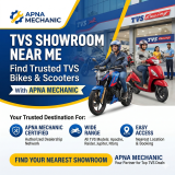 TVS Showroom Near Me – Find Trusted TVS Bikes & Scooters with Apna Mechanic