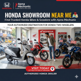 Honda Showroom Near Me – Find Trusted Honda Bikes & Scooters with Apna Mechanic