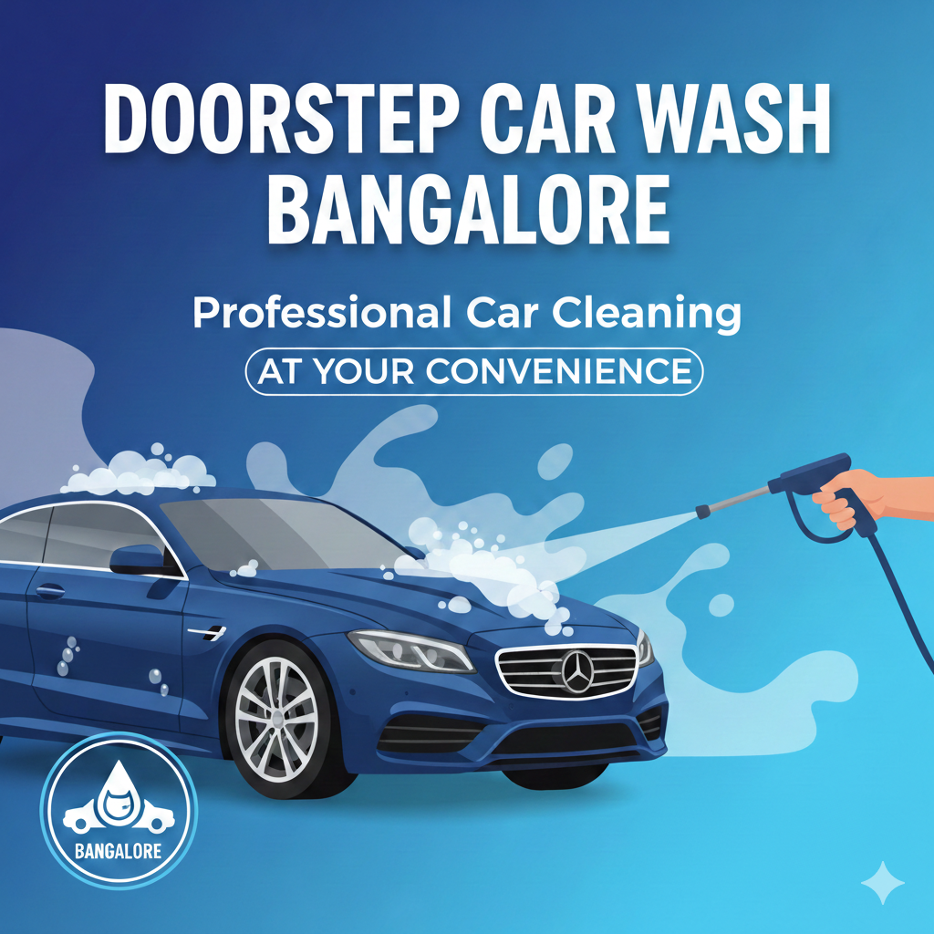 Doorstep Car Wash Bangalore – Professional Car Cleaning at Your Convenience