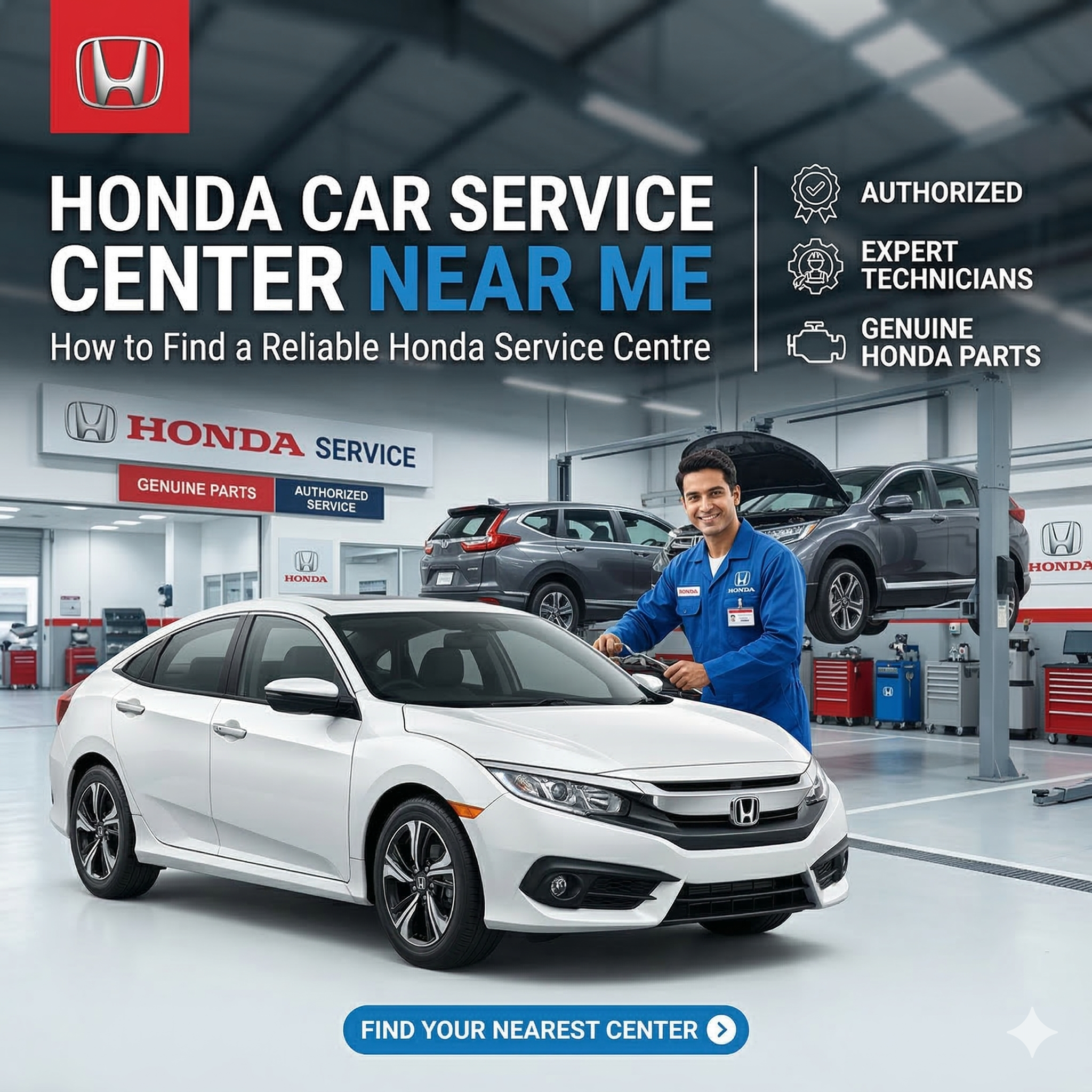 Honda Car Service Center Near Me – How to Find a Reliable Honda Service Centre