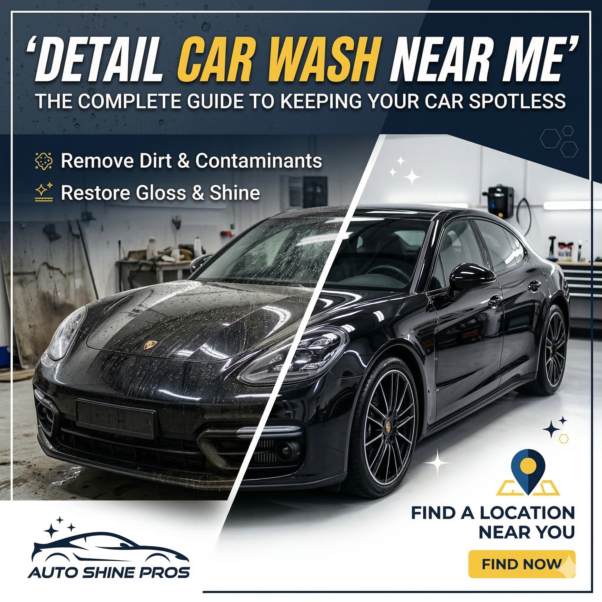 Detail Car Wash Near Me: The Complete Guide to Keeping Your Car Spotless