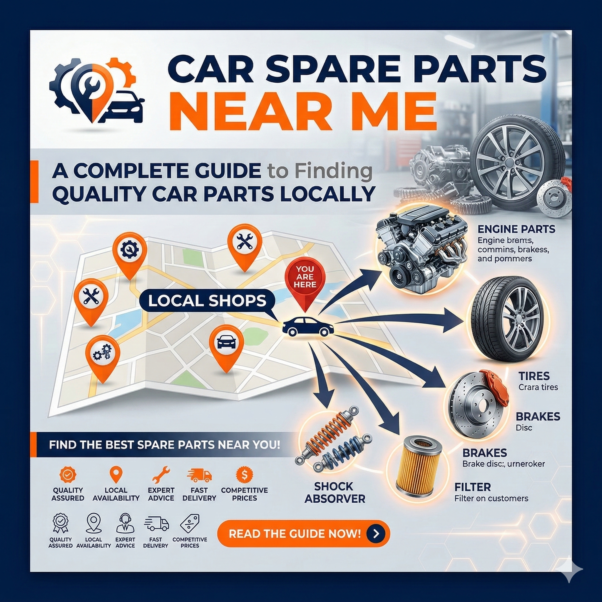 Car Spare Parts Near Me – A Complete Guide to Finding Quality Car Parts Locally
