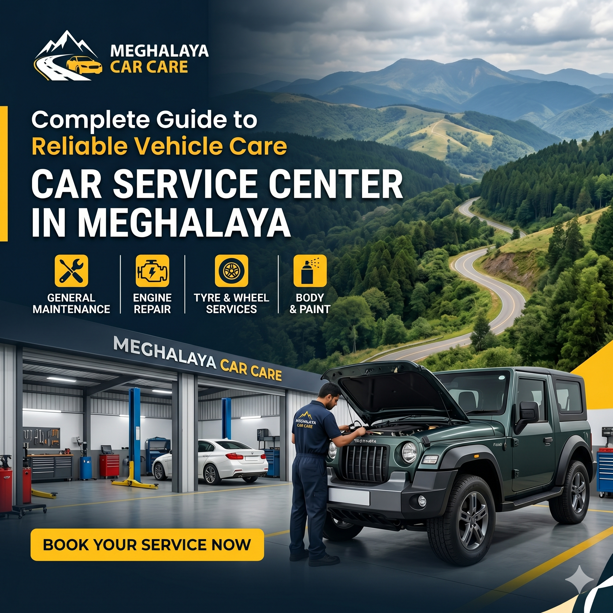 Car Service Center in Meghalaya: Complete Guide to Reliable Vehicle Care