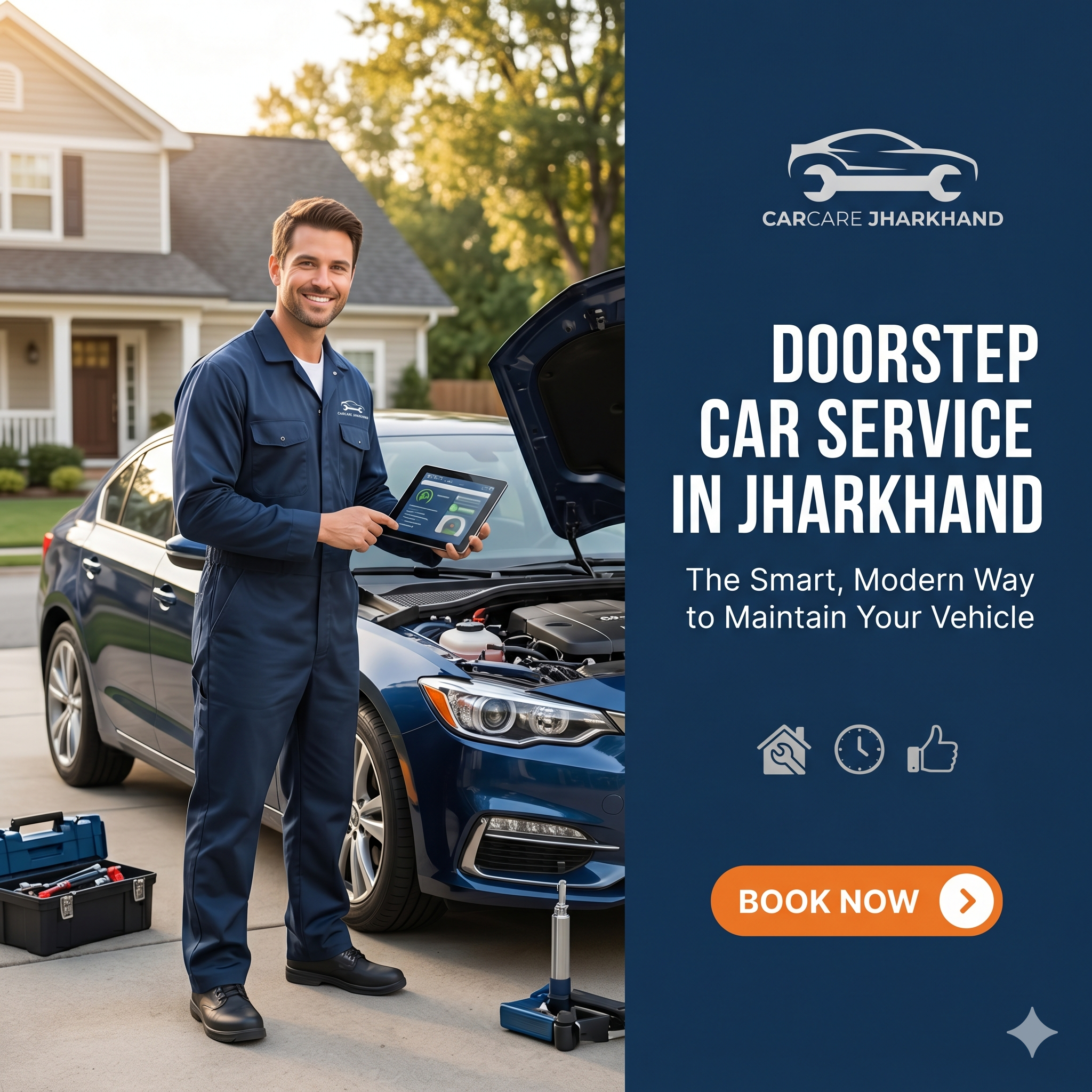Doorstep Car Service in Jharkhand: The Smart, Modern Way to Maintain Your Vehicle