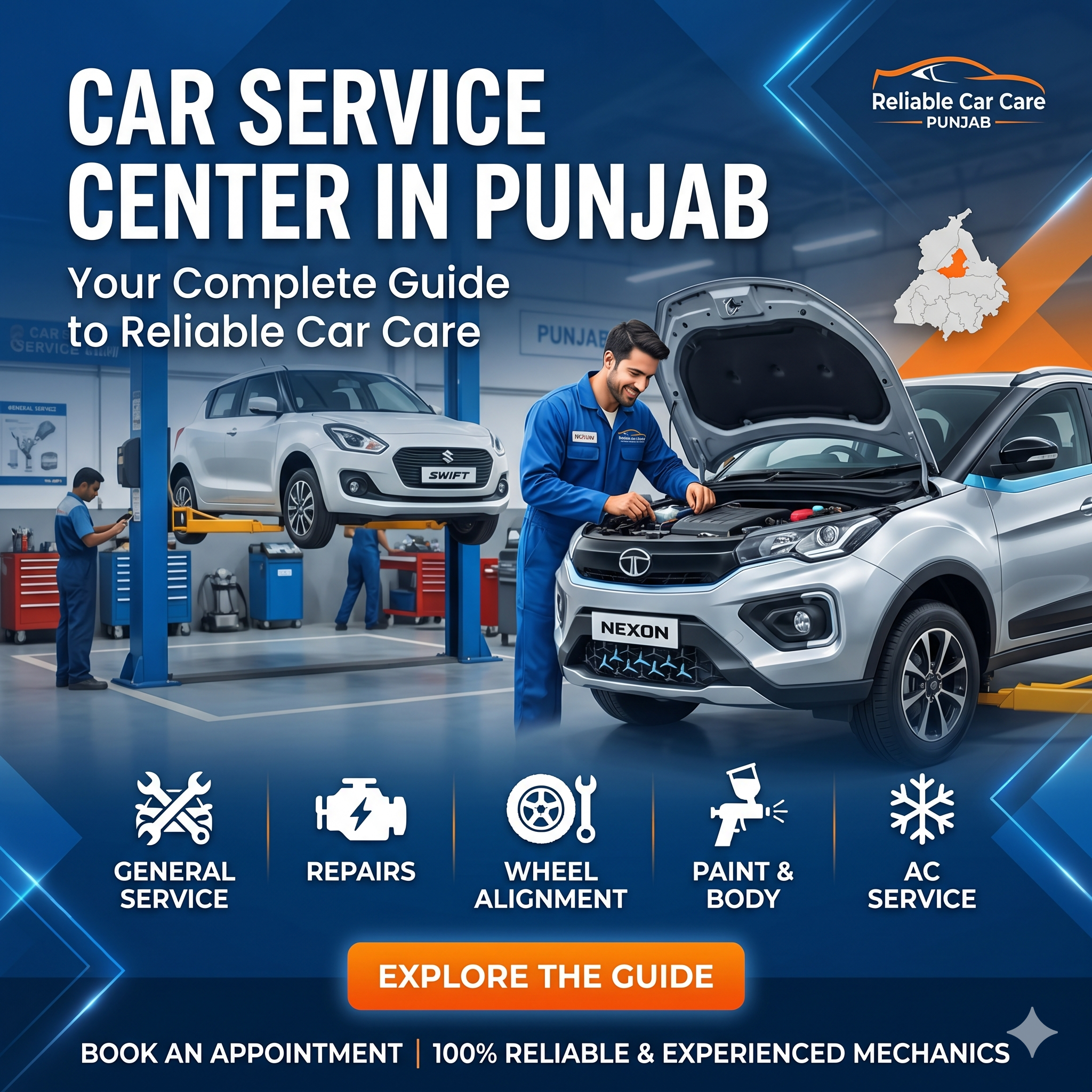 Car Service Center in Punjab: Your Complete Guide to Reliable Car Care