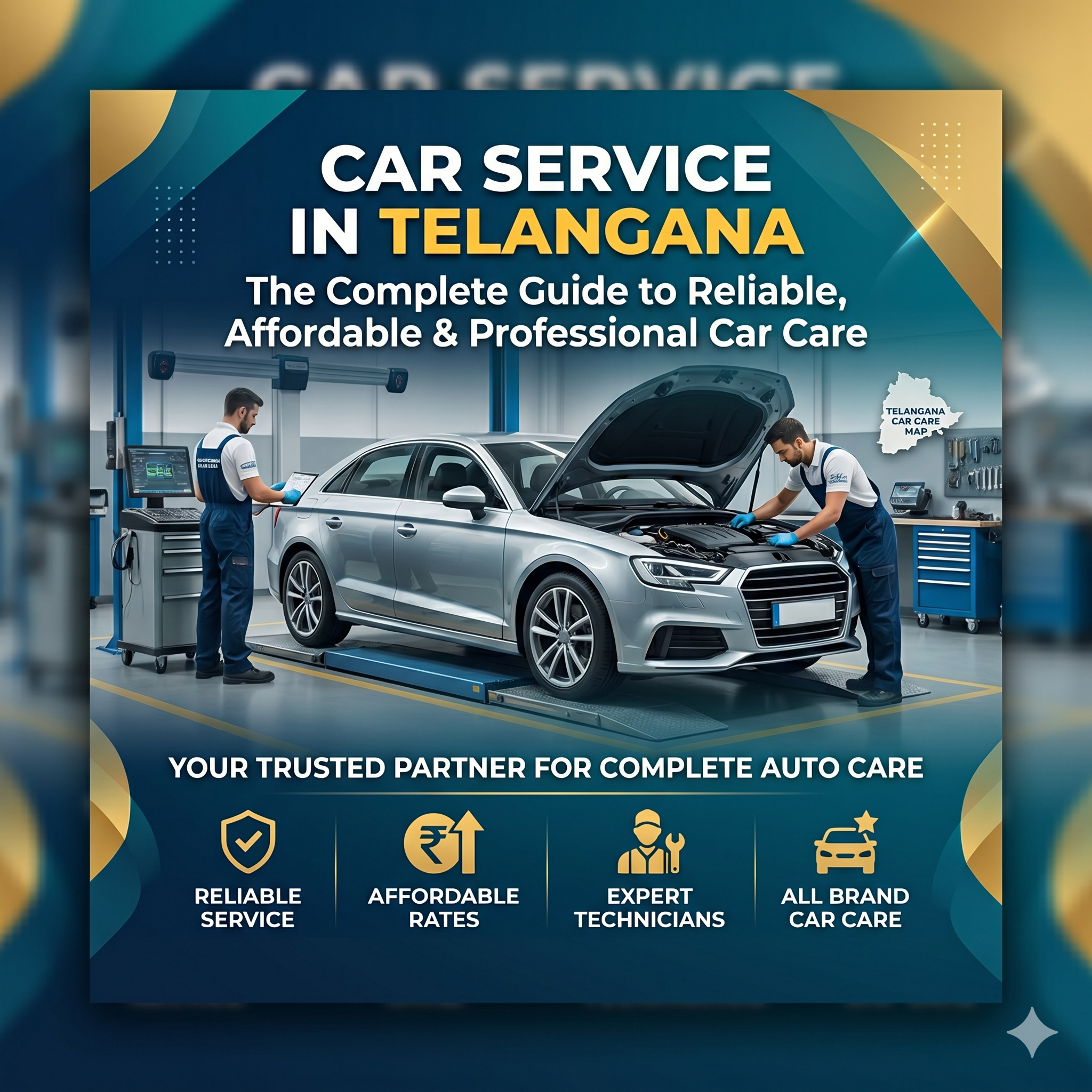 Car Service in Telangana: The Complete Guide to Reliable, Affordable & Professional Car Care