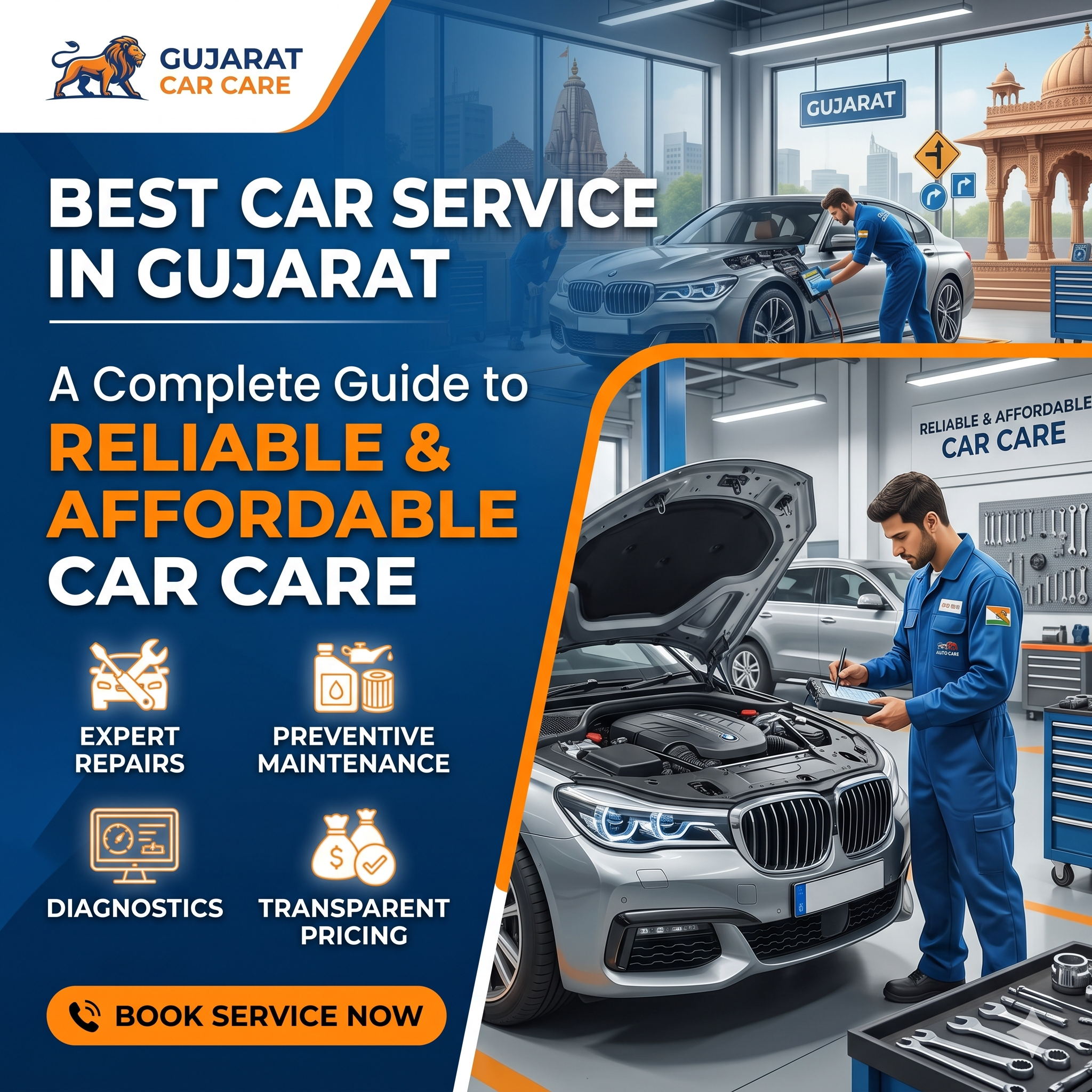 Best Car Service in Gujarat: A Complete Guide to Reliable and Affordable Car Care