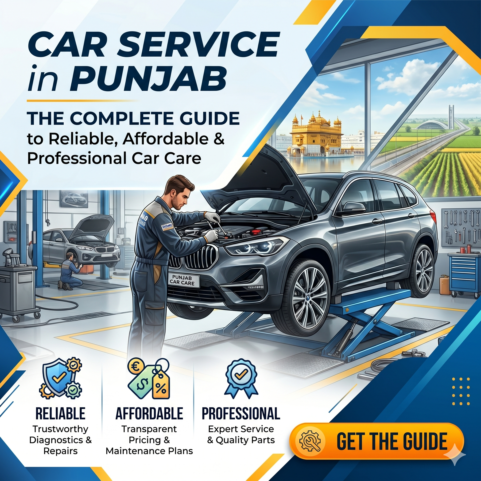 Car Service in Punjab: The Complete Guide to Reliable, Affordable & Professional Car Care