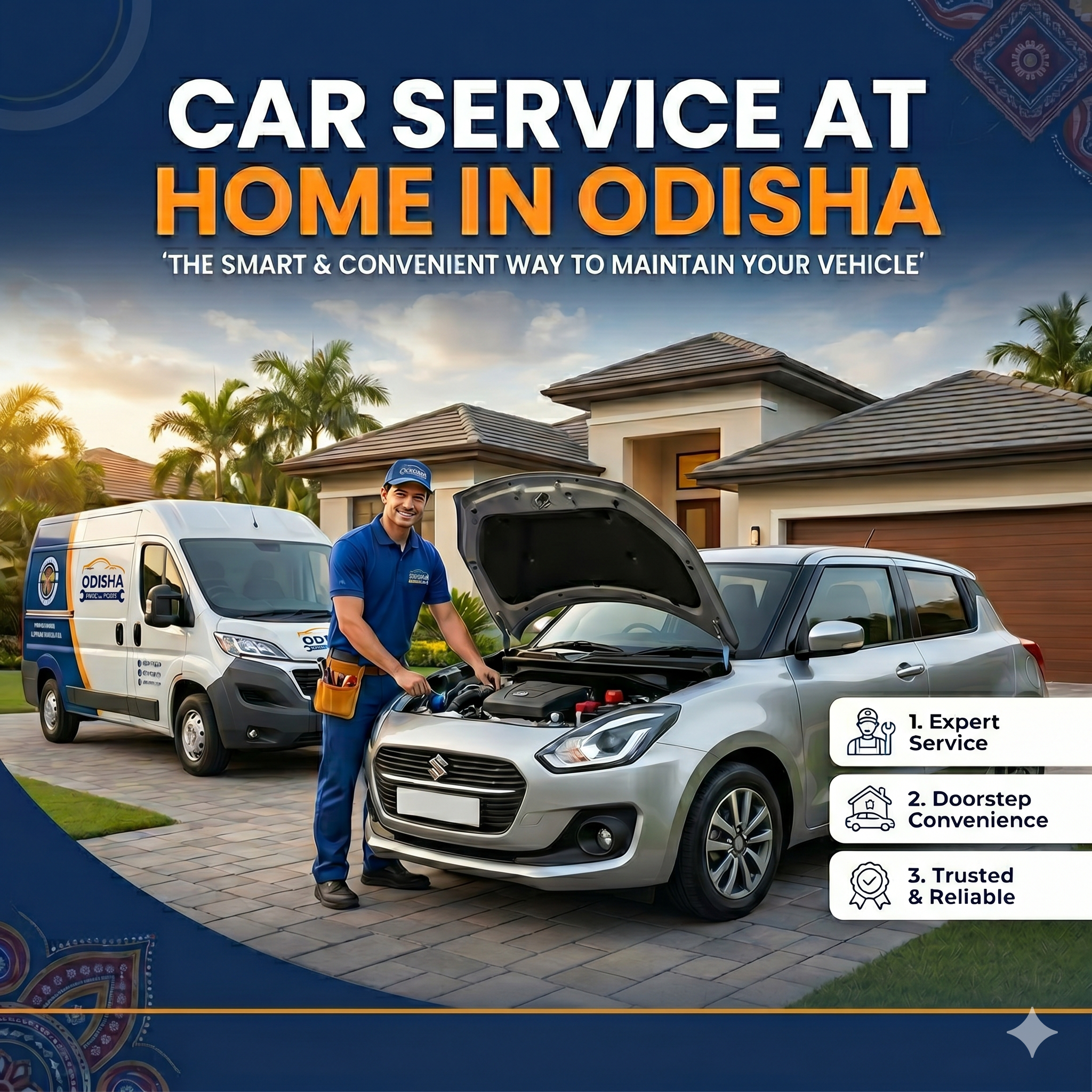 Car Service at Home in Odisha: The Smart, Convenient Way to Maintain Your Vehicle