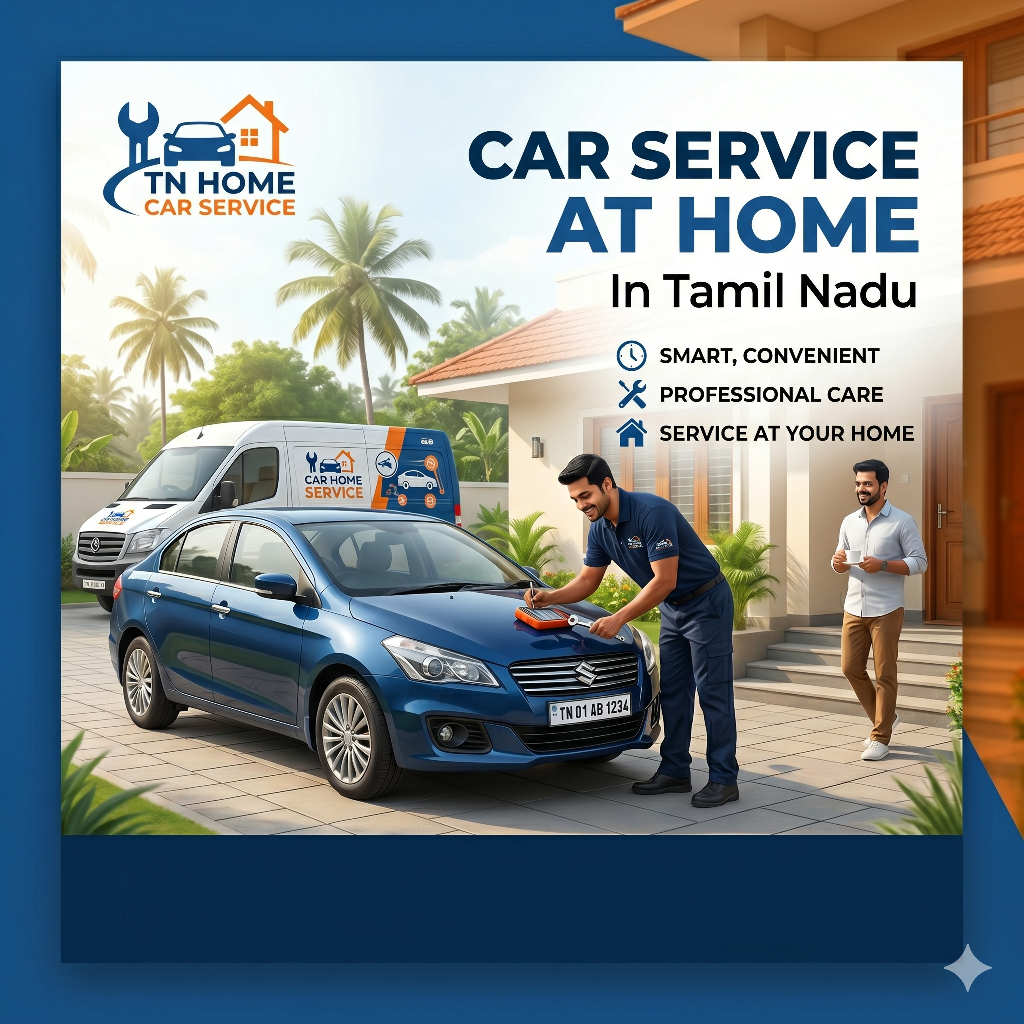 Car Service at Home in Tamil Nadu: The Smart, Convenient Way to Maintain Your Vehicle