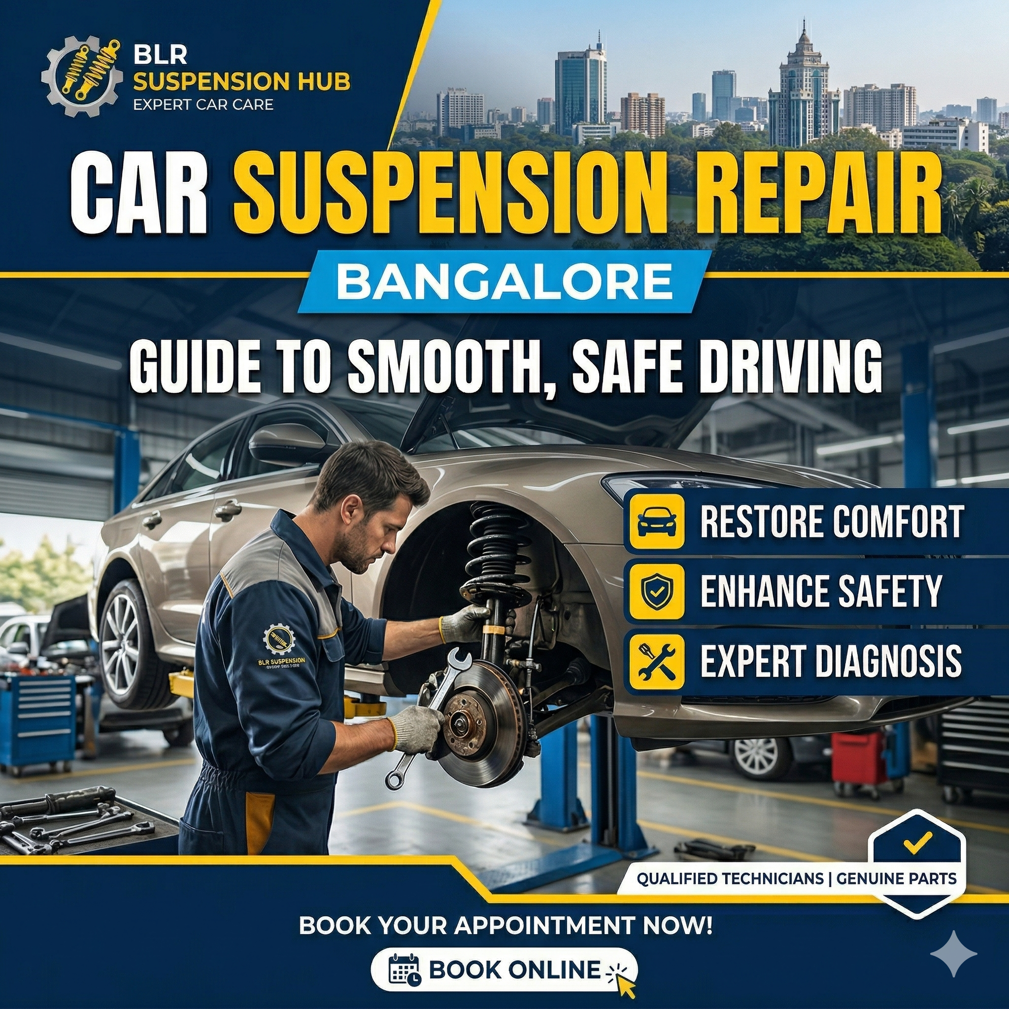 Car Suspension Repair Bangalore: Complete Guide to Smooth, Safe Driving