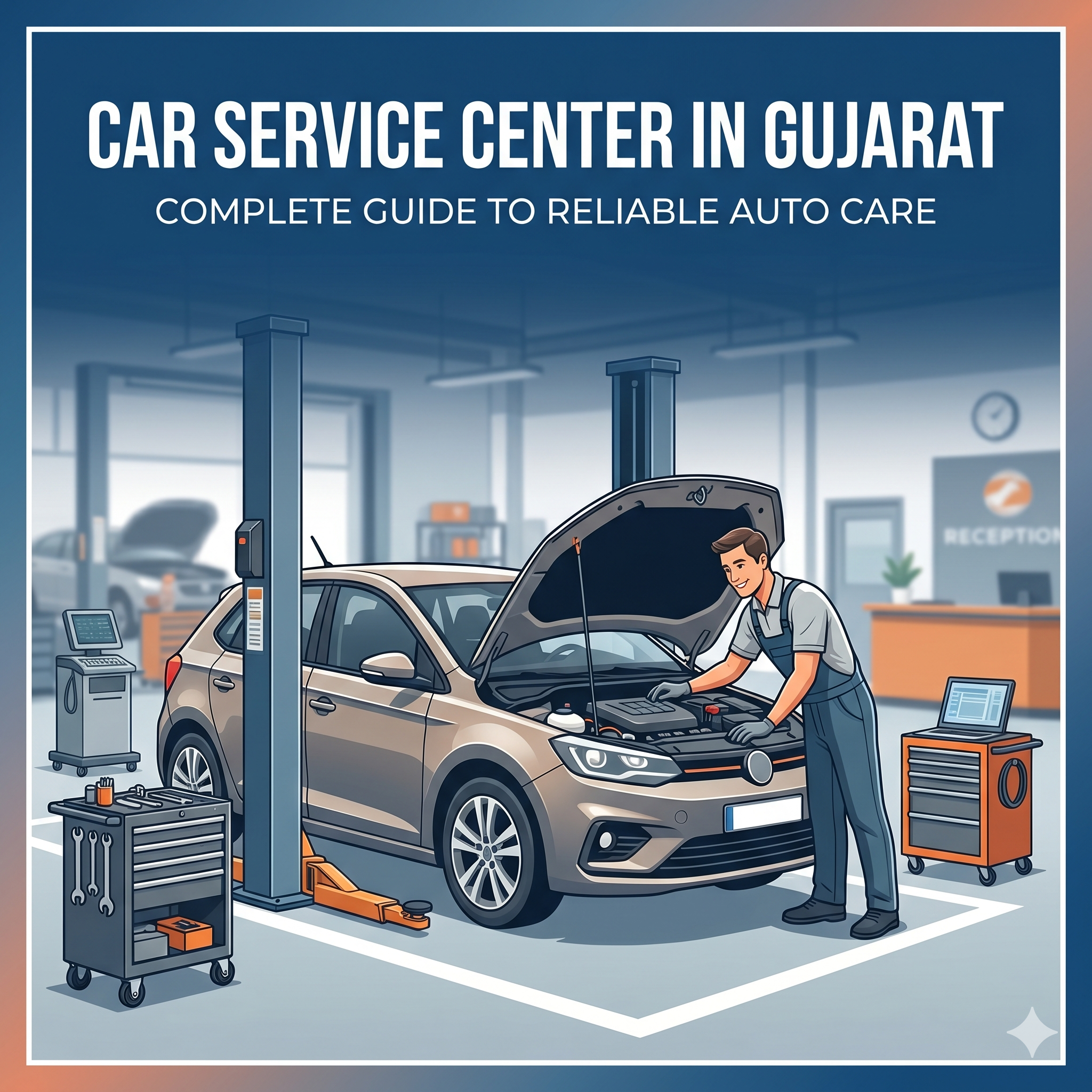 Car Service Center in Gujarat – Complete Guide to Reliable Auto Care
