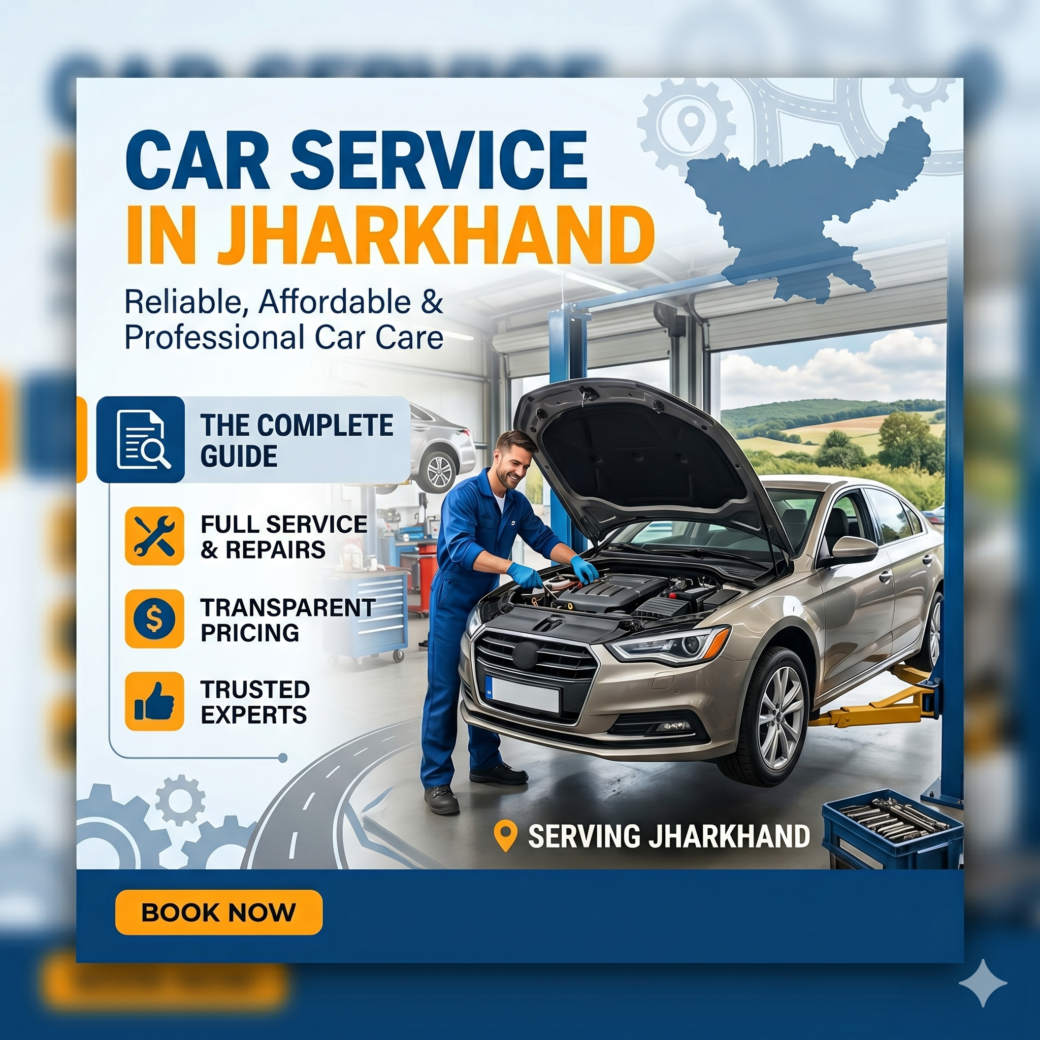 Car Service in Jharkhand: The Complete Guide to Reliable, Affordable & Professional Car Care