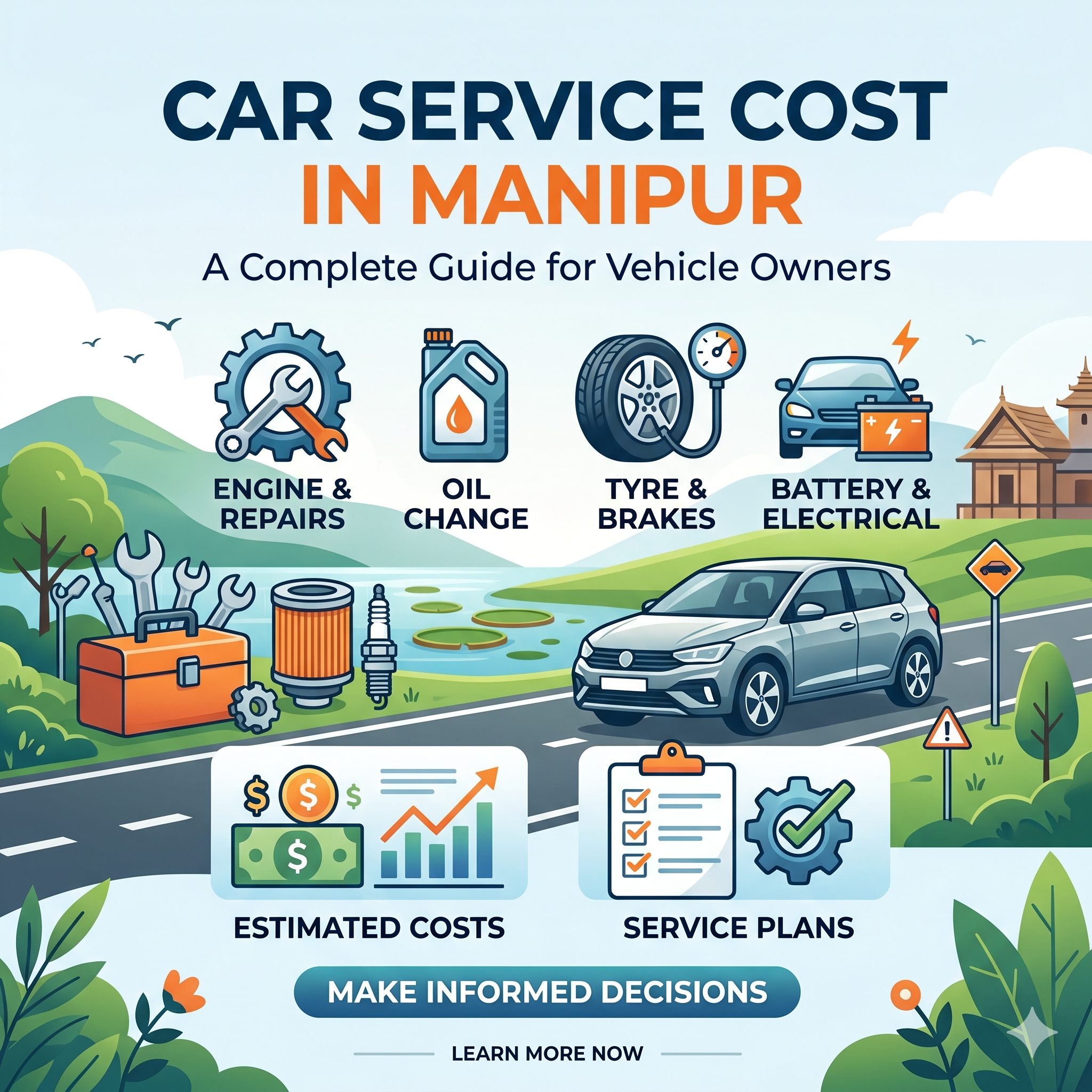 Car Service Cost in Manipur: A Complete Guide for Vehicle Owners