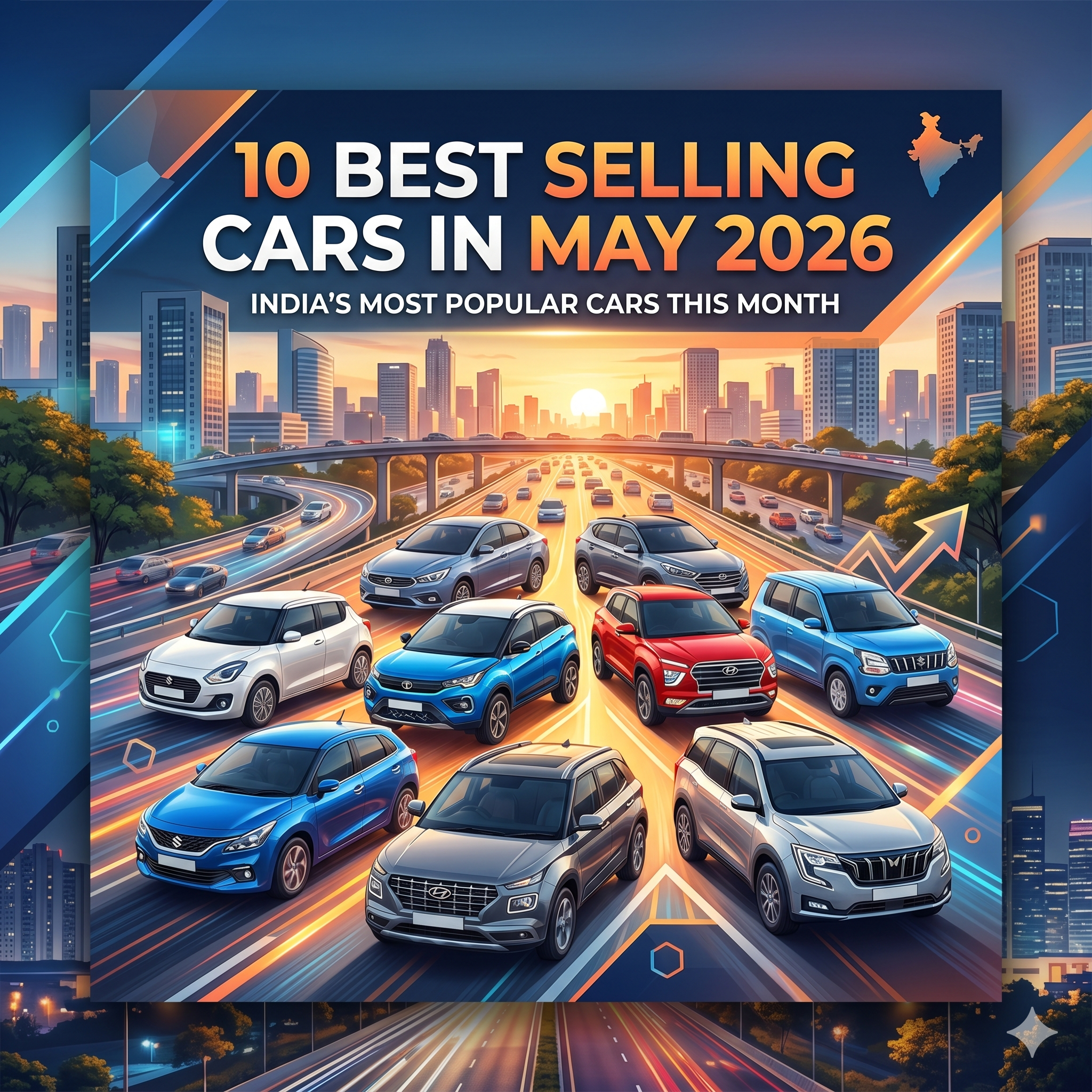 10 Best Selling Cars in May 2026: India’s Most Popular Cars This Month