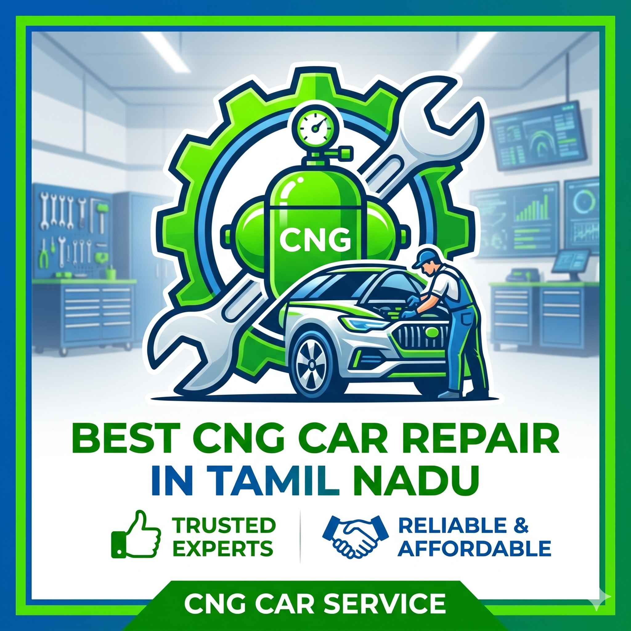 Best CNG Car Repair in Tamil Nadu – Trusted Experts for Reliable and Affordable CNG Car Service