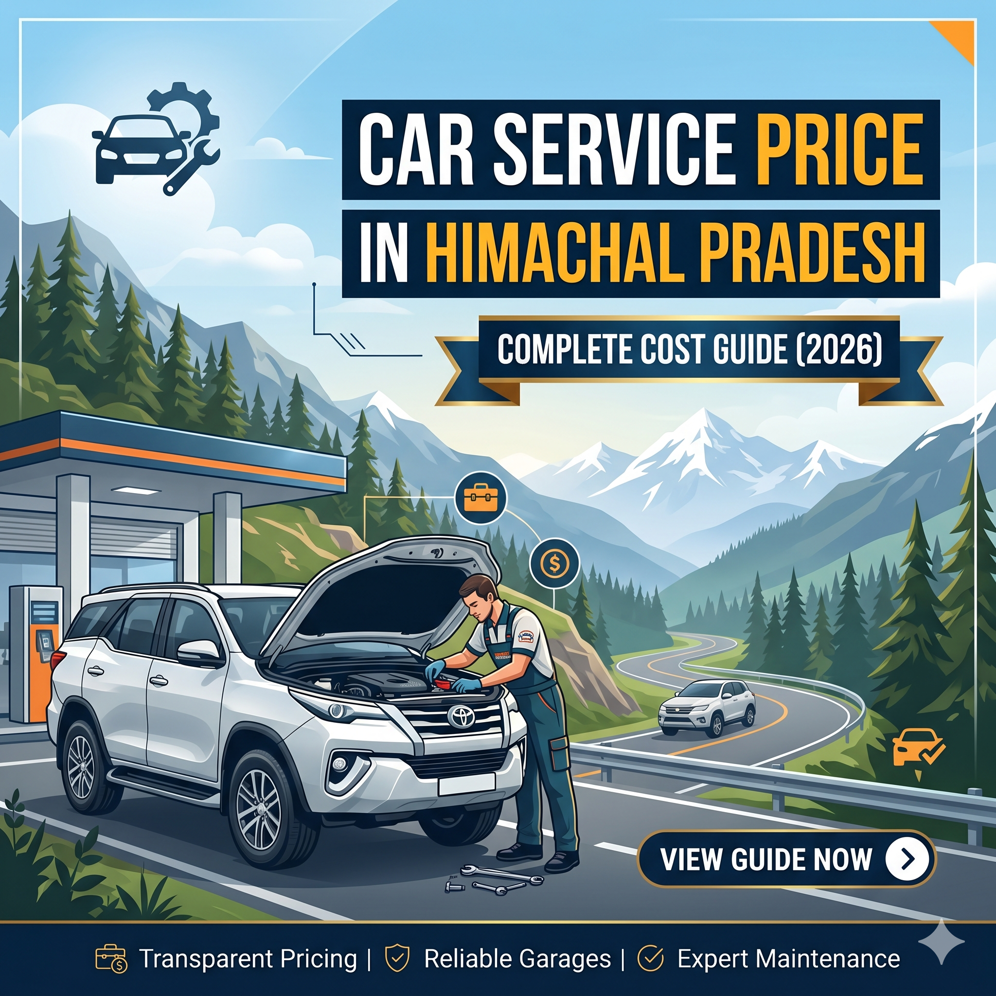 Car Service Price in Himachal Pradesh: Complete Cost Guide (2026)