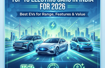 Top 10 Electric Cars in India for 2026: Best EVs for Range, Features & Value