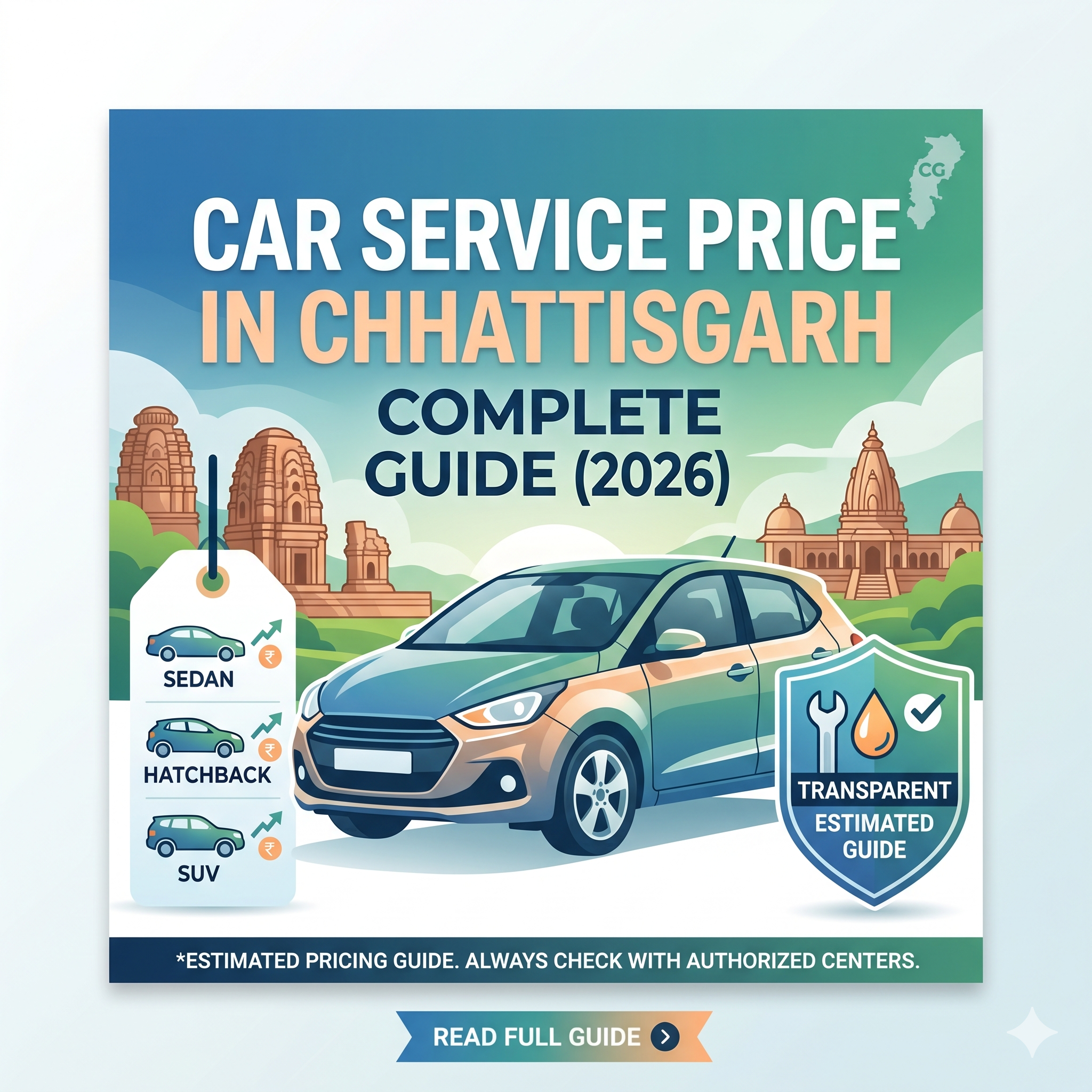 Car Service Price in Chhattisgarh – Complete Guide (2026)