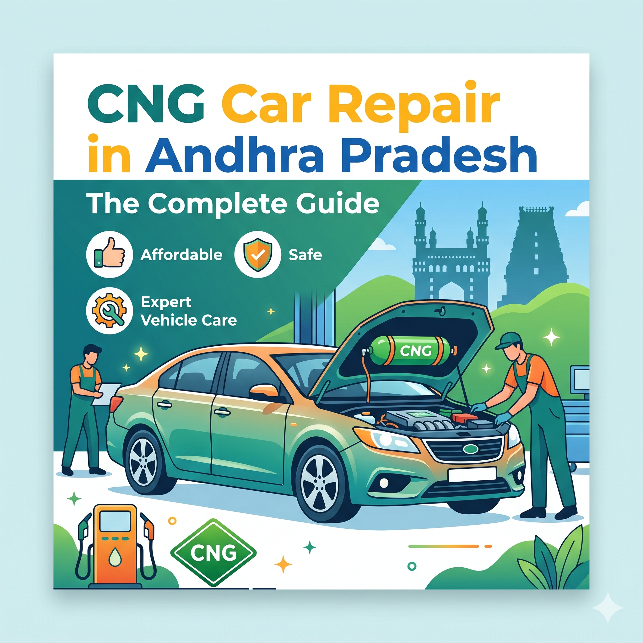 CNG Car Repair in Andhra Pradesh: The Complete Guide to Affordable, Safe, and Expert Vehicle Care