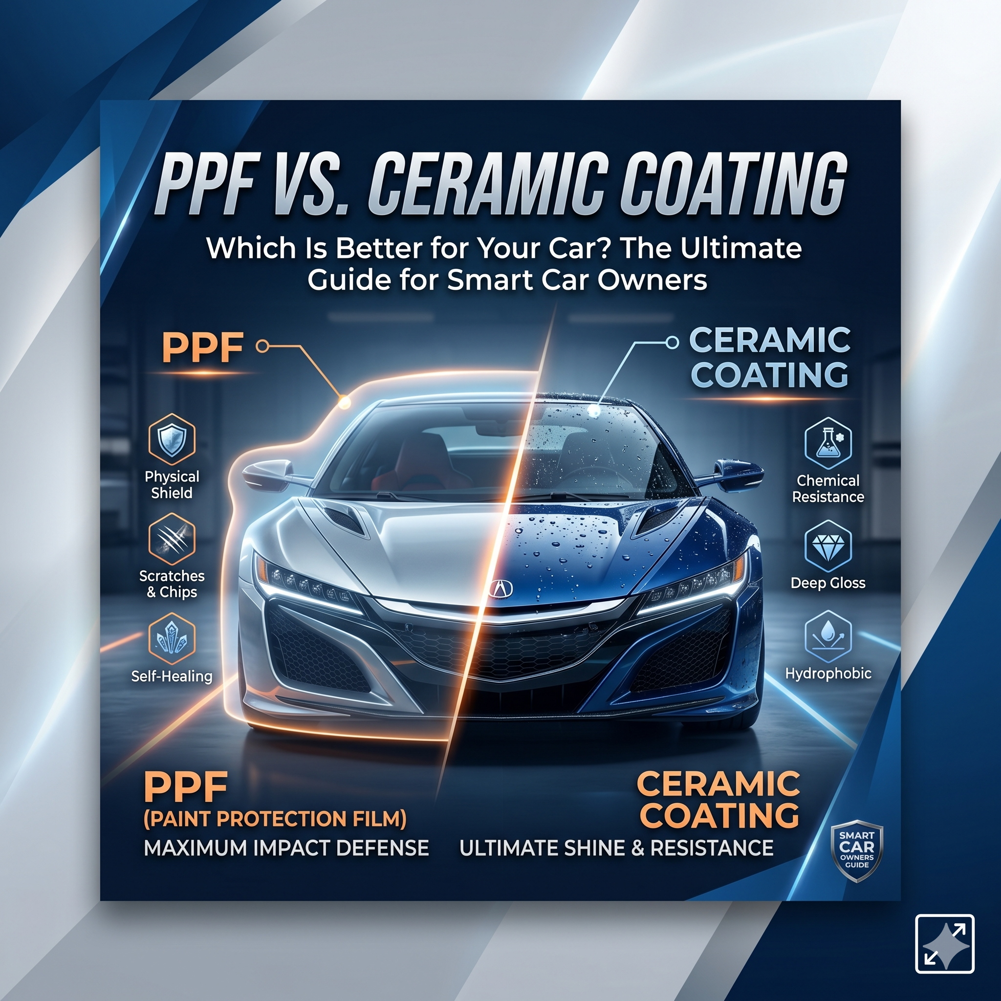PPF vs Ceramic Coating – Which Is Better for Your Car? The Ultimate Guide for Smart Car Owners