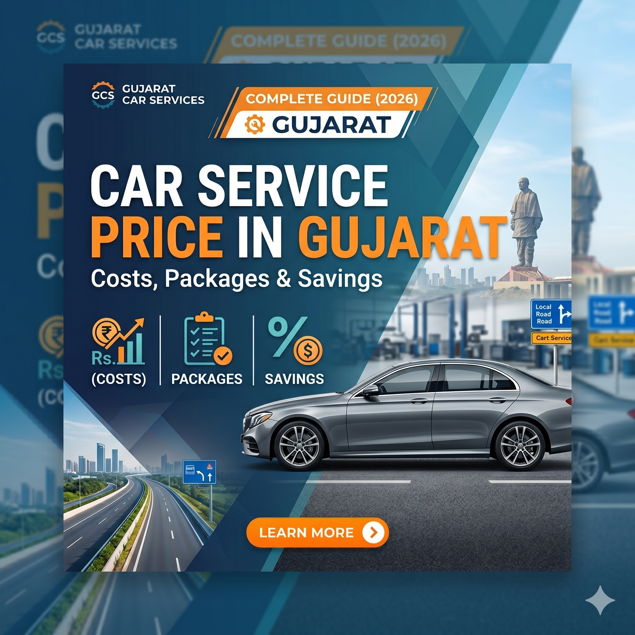 Car Service Price in Gujarat – Complete Guide to Costs, Packages & Savings (2026)