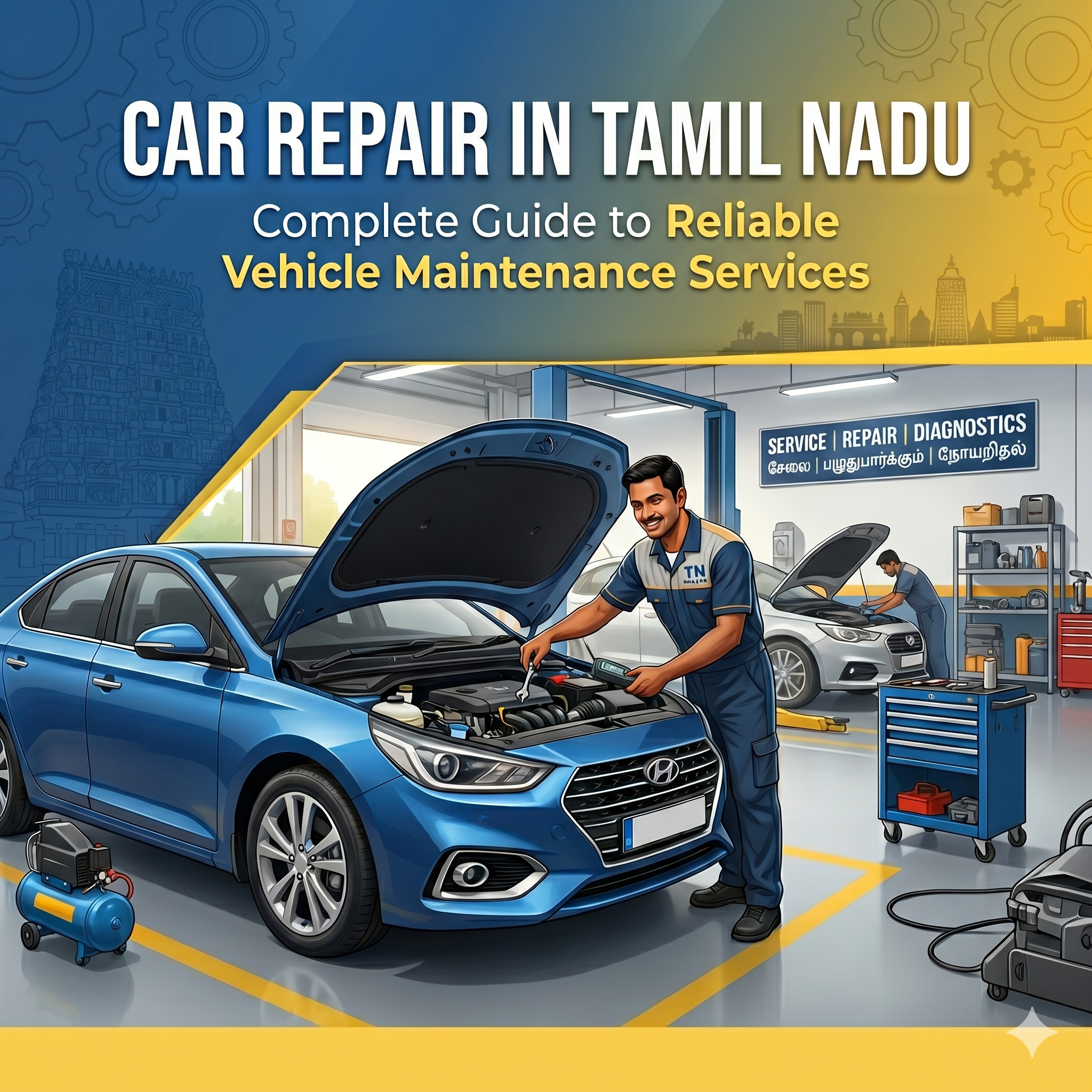 Car Repair in Tamil Nadu: Complete Guide to Reliable Vehicle Maintenance Services