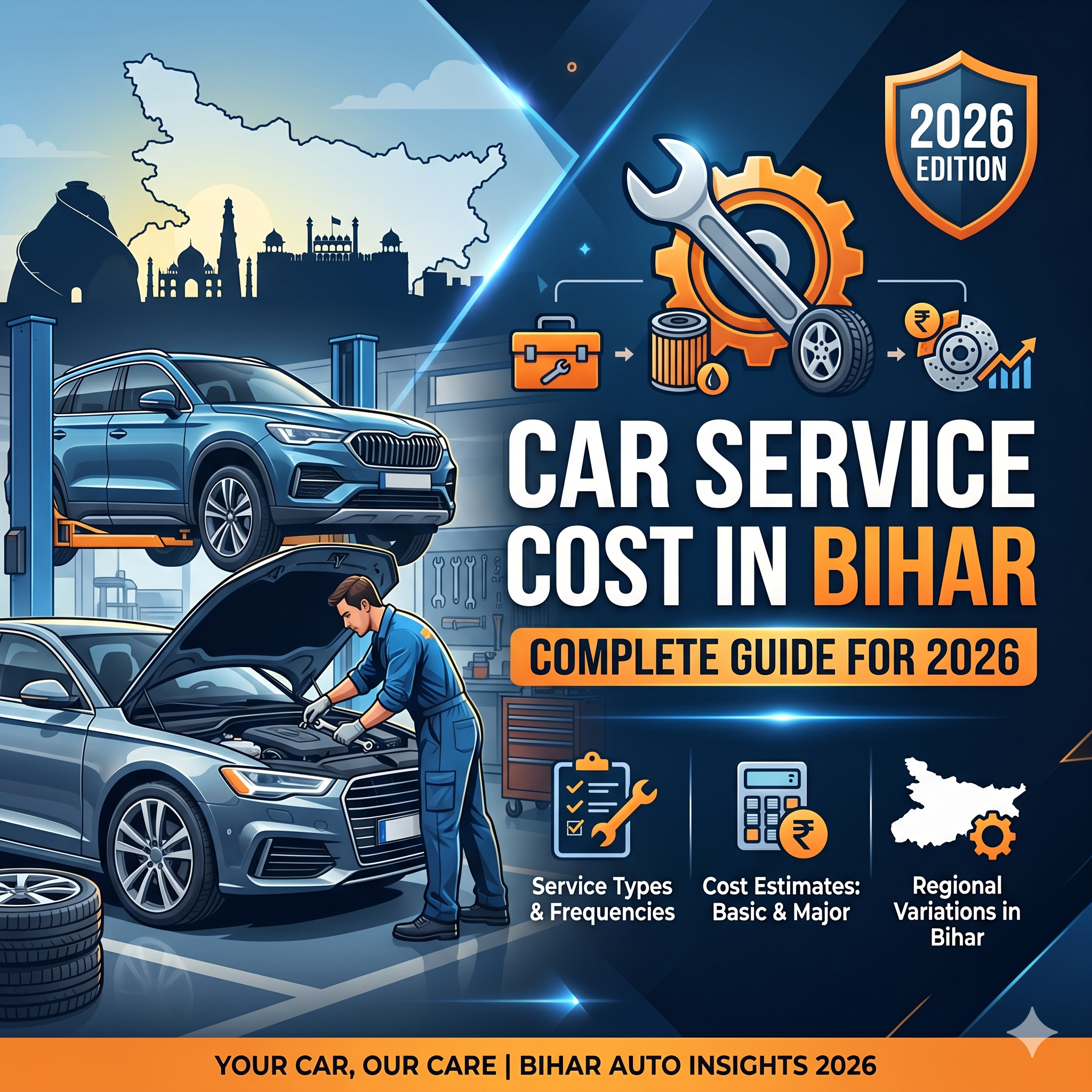 Car Service Cost in Bihar: Complete Guide for 2026