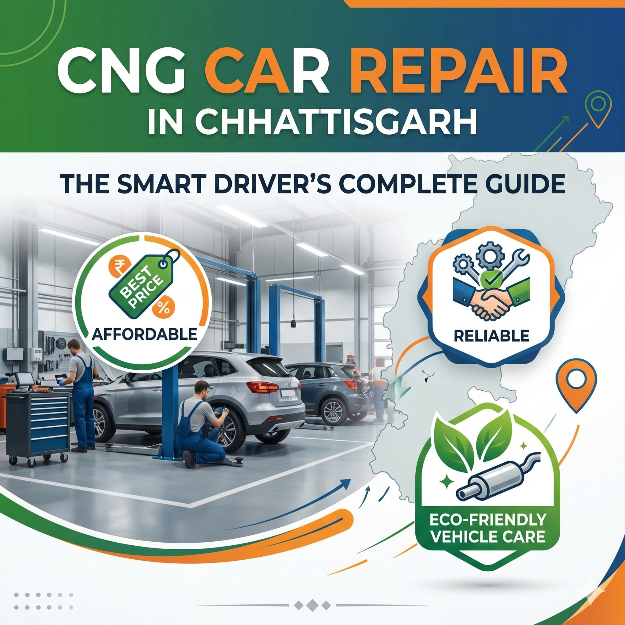 CNG Car Repair in Chhattisgarh: The Smart Driver’s Complete Guide to Affordable, Reliable & Eco-Friendly Vehicle Care