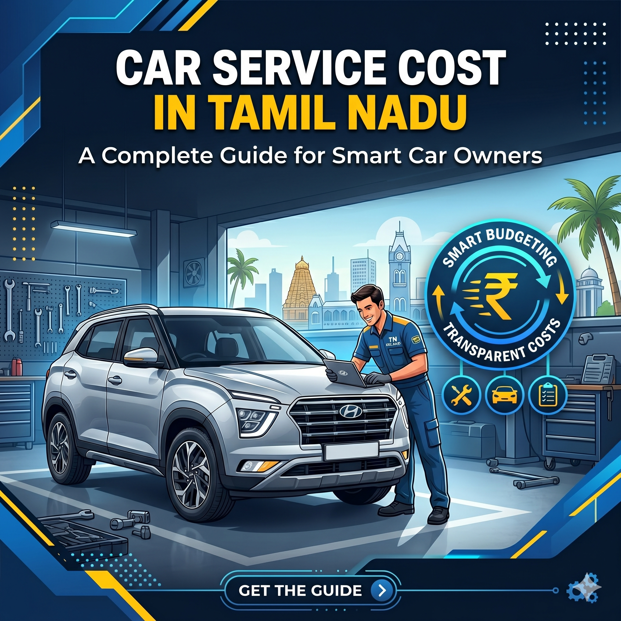 Car Service Cost in Tamil Nadu: A Complete Guide for Smart Car Owners