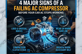 Pay Attention: 4 Major Signs Of A Failing AC Compressor Before Your Car AC Stops Working