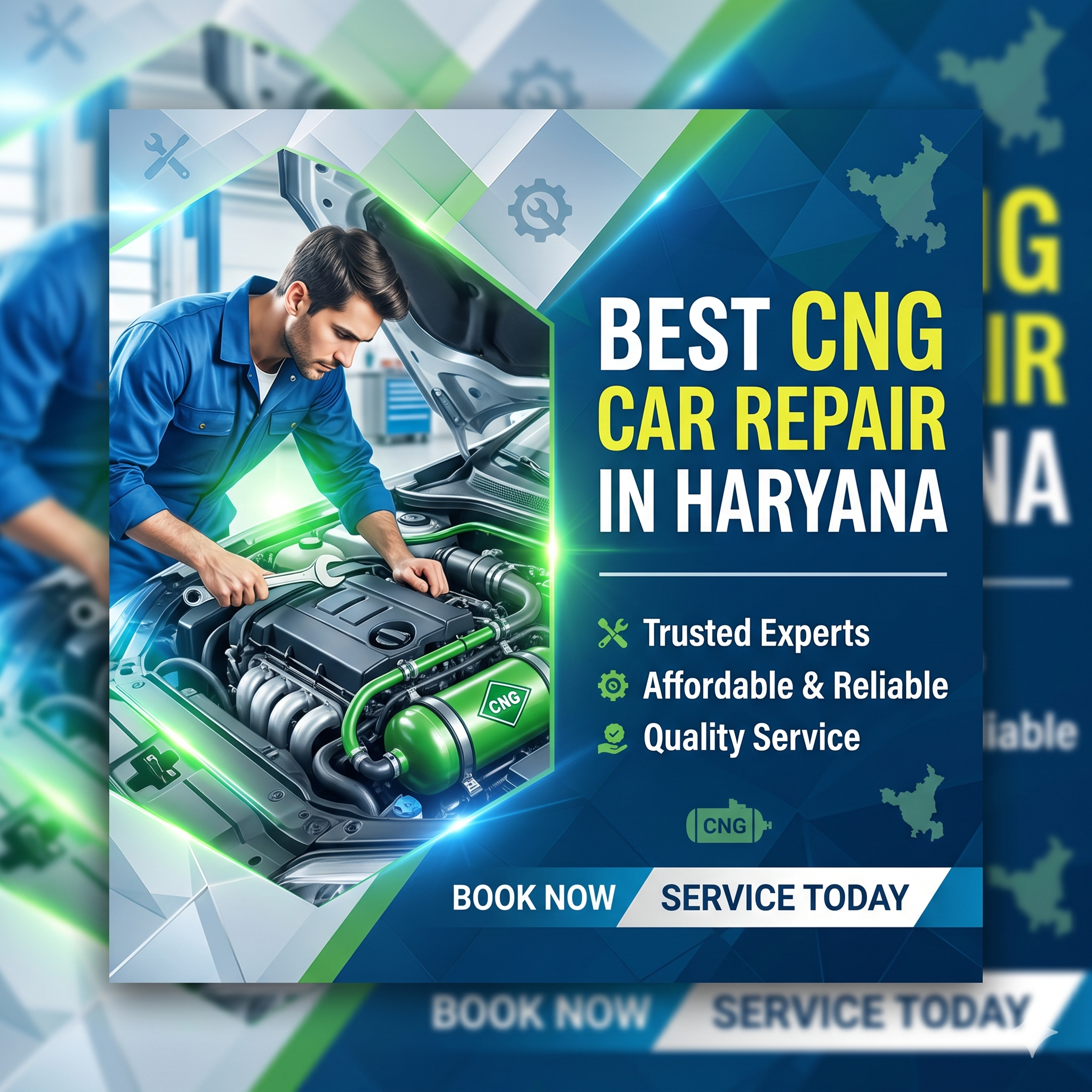 Best CNG Car Repair in Haryana – Trusted Experts for Affordable & Reliable CNG Car Service