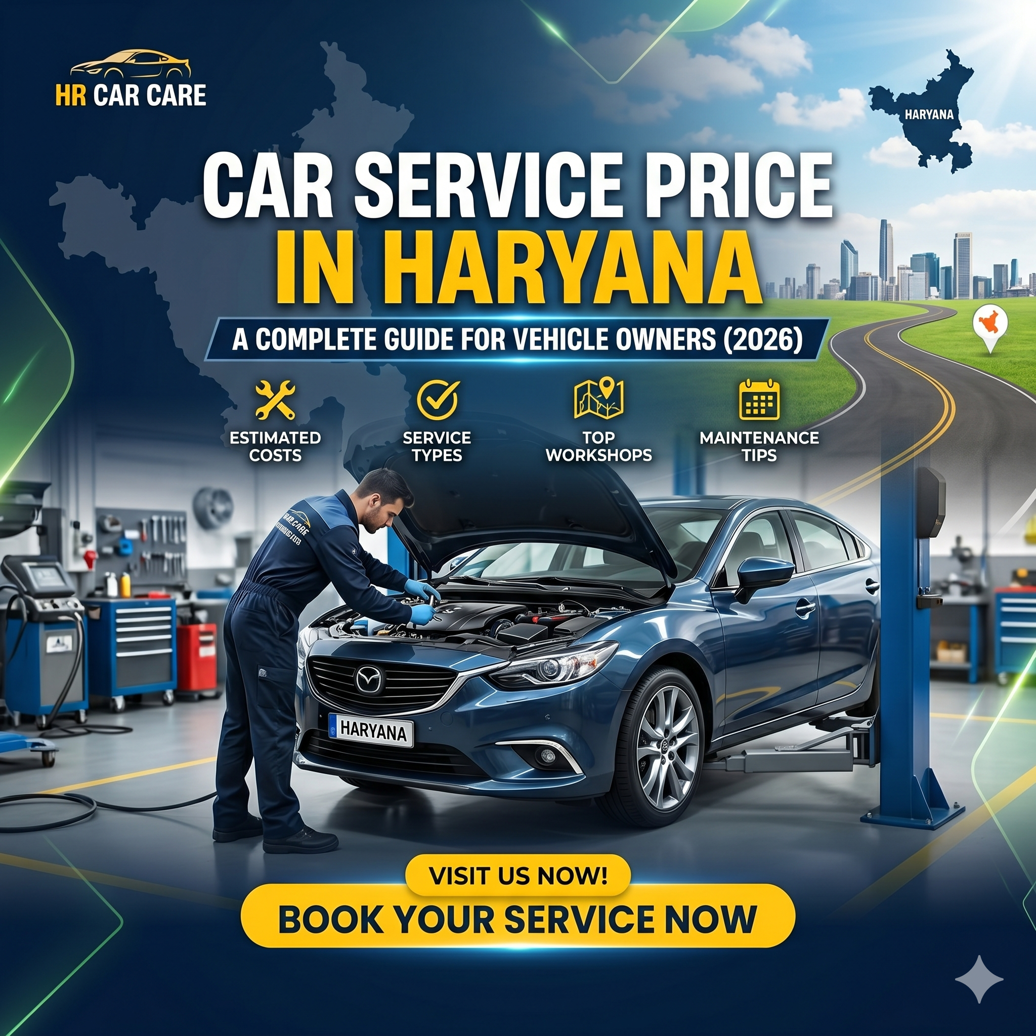 Car Service Price in Haryana: A Complete Guide for Vehicle Owners (2026)