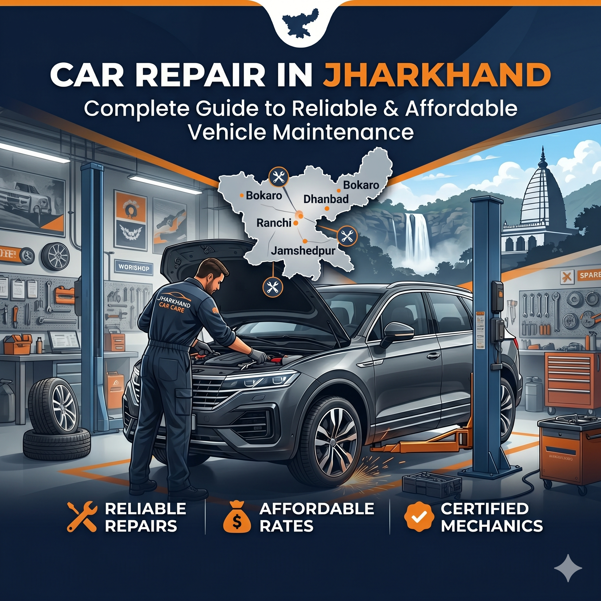 Car Repair in Jharkhand: Complete Guide to Reliable and Affordable Vehicle Maintenance