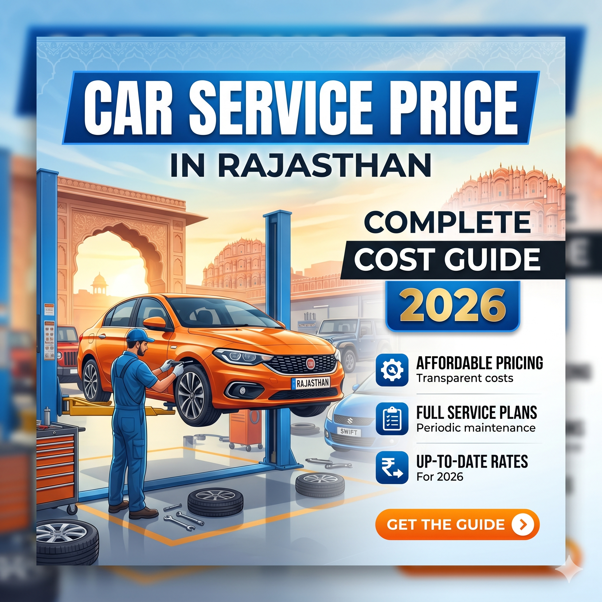 Car Service Price in Rajasthan: Complete Cost Guide (2026)