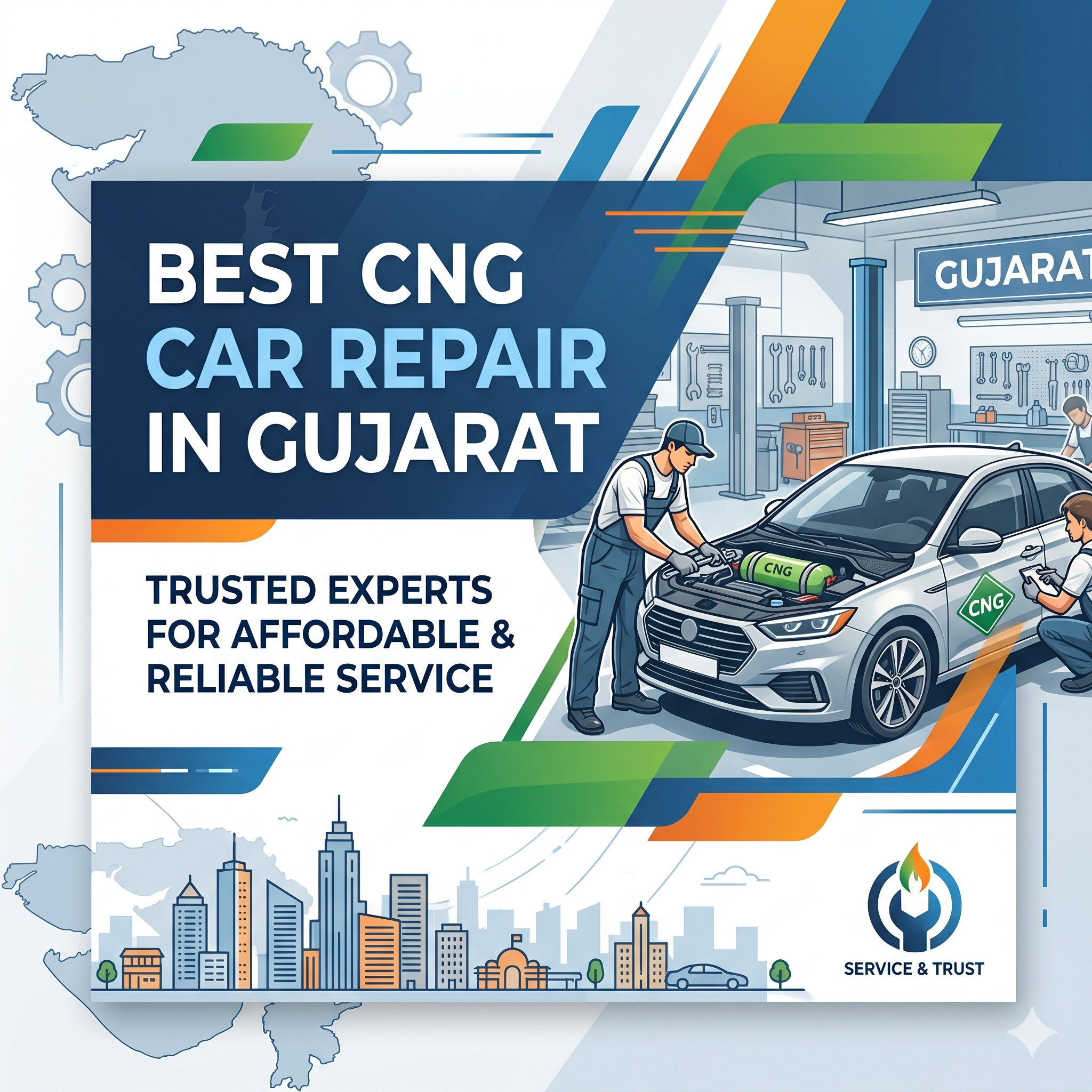 Best CNG Car Repair in Gujarat – Trusted Experts for Affordable and Reliable Service
